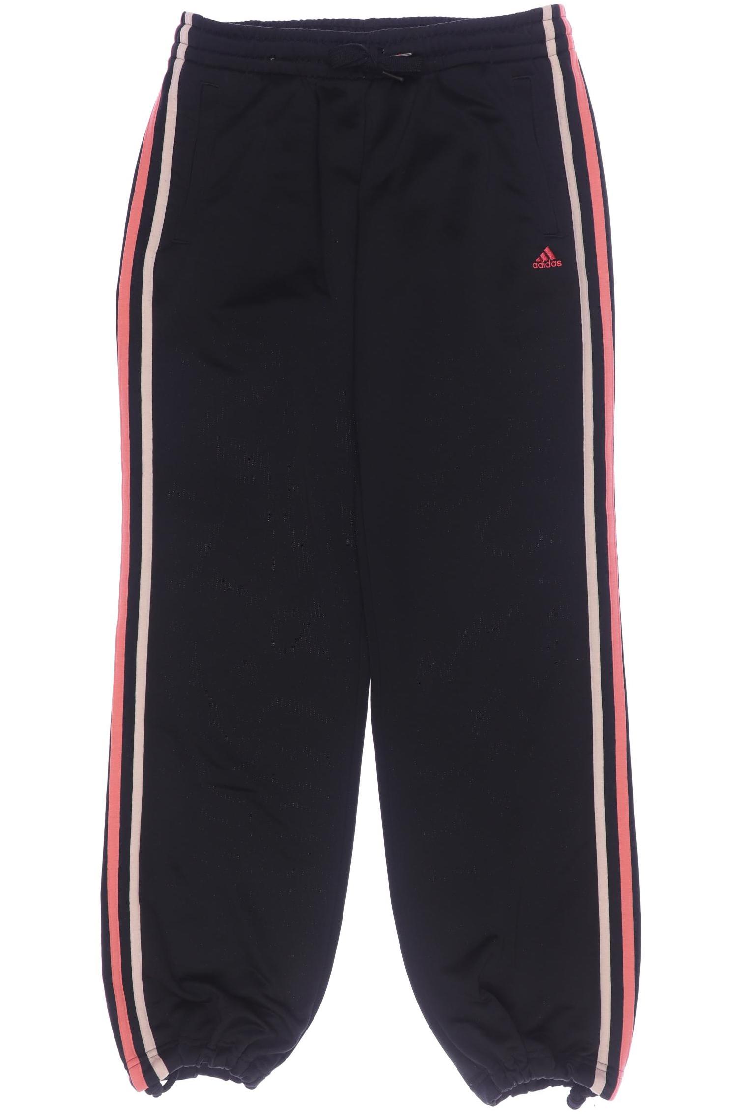 

adidas Damen Stoffhose, schwarz, Gr. 0