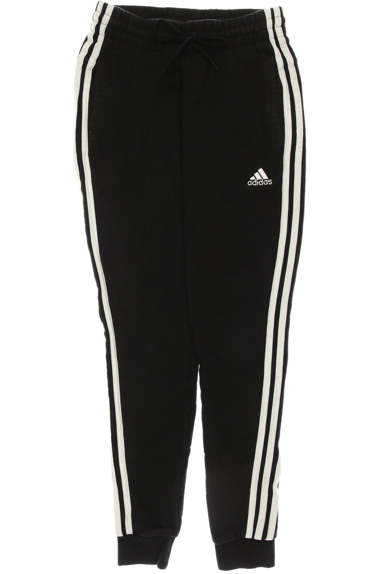 

adidas Damen Stoffhose, schwarz, Gr. 34