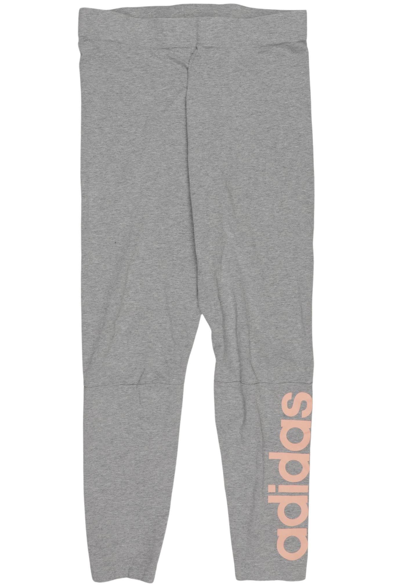 

adidas Damen Stoffhose, grau, Gr. 0