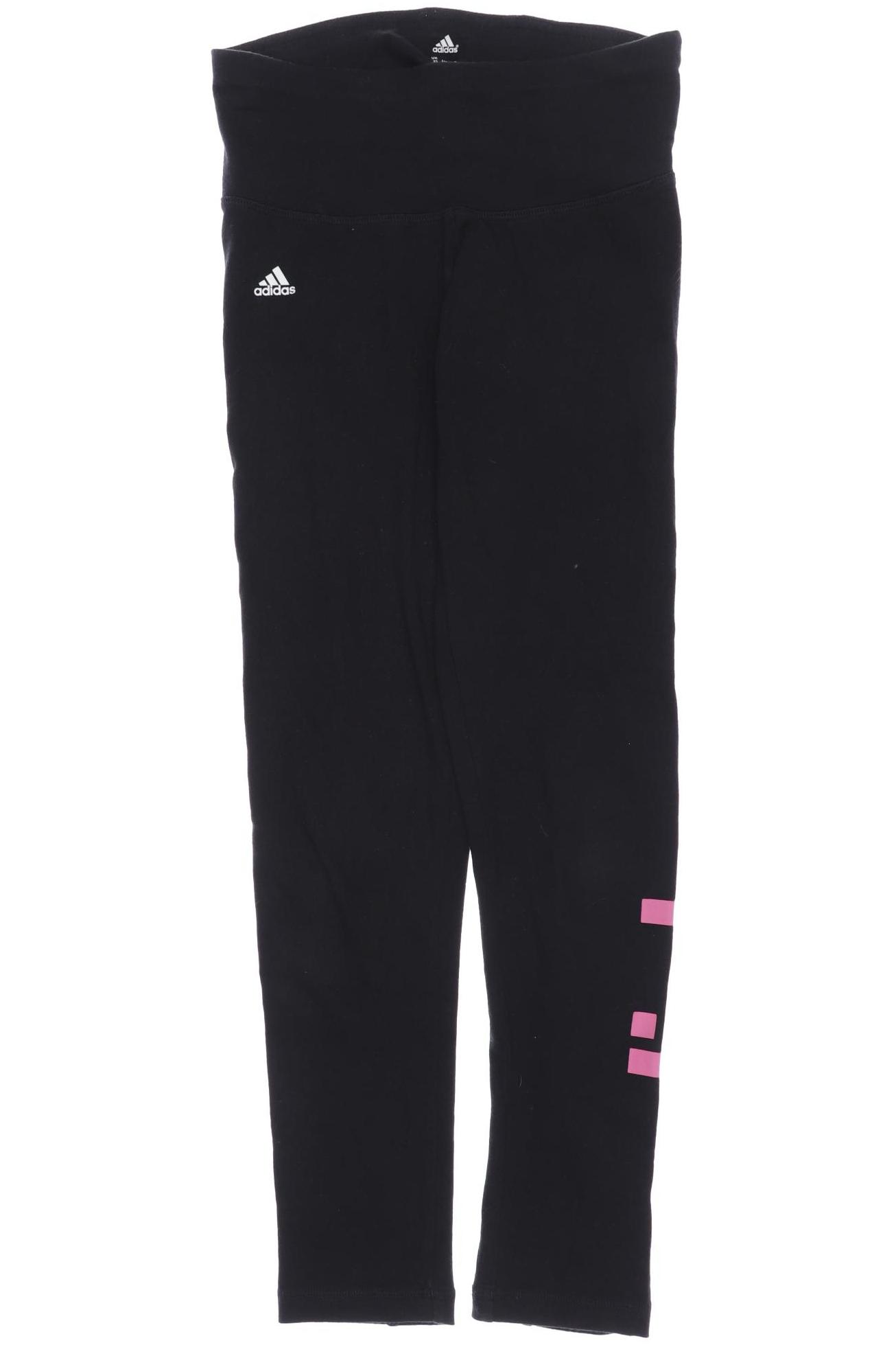 

adidas Damen Stoffhose, schwarz, Gr. 0