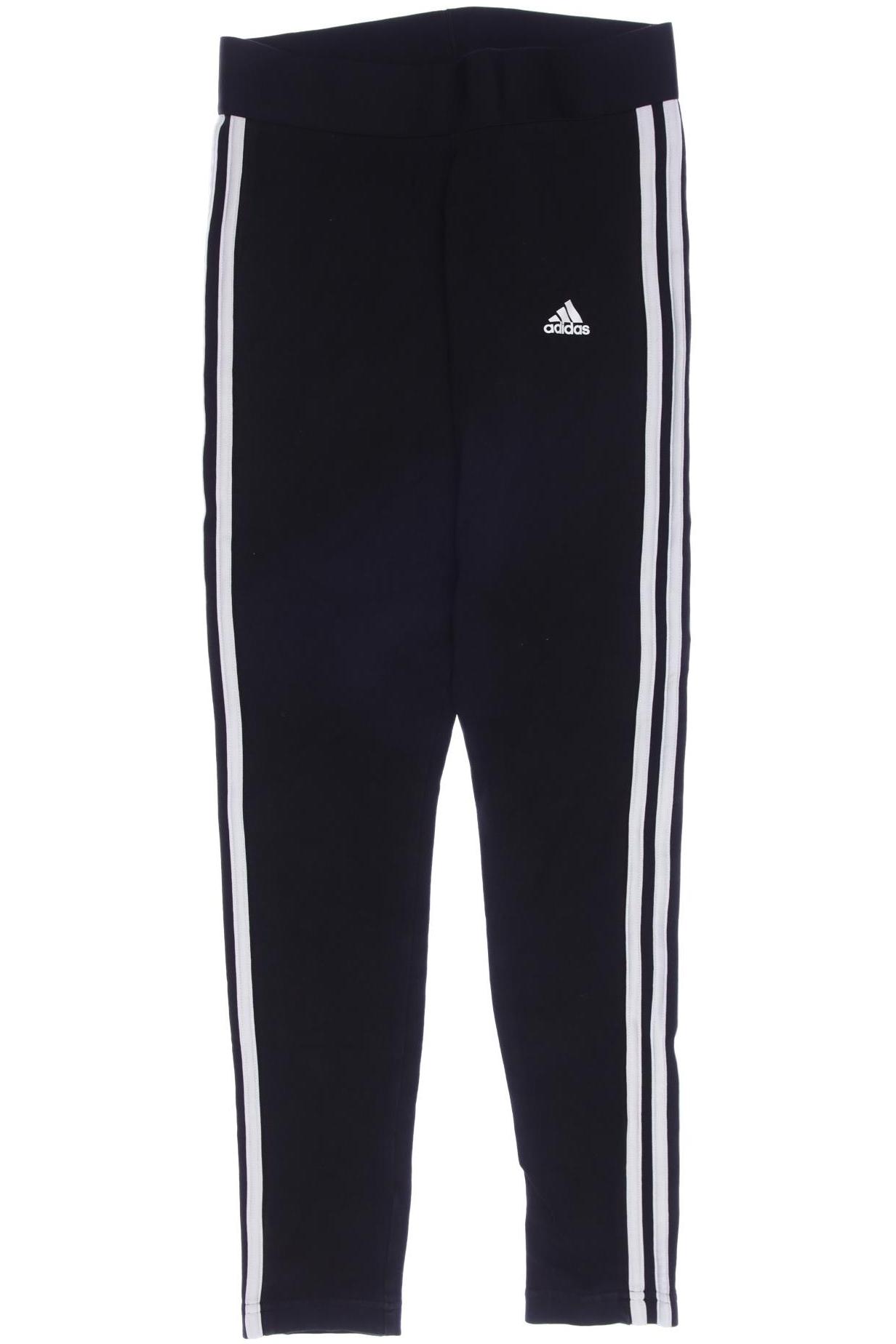 

adidas Damen Stoffhose, schwarz, Gr. 0