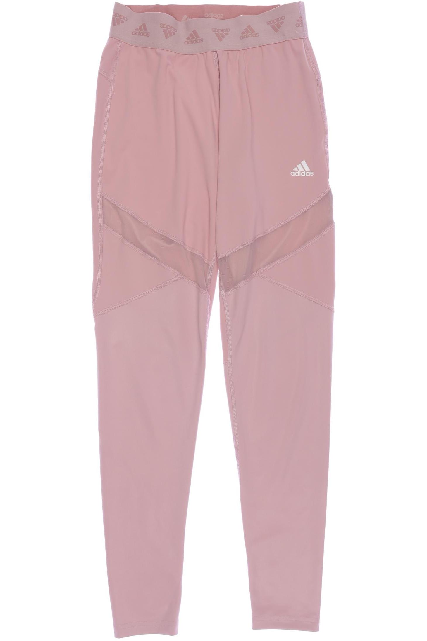 

adidas Damen Stoffhose, pink, Gr. 0