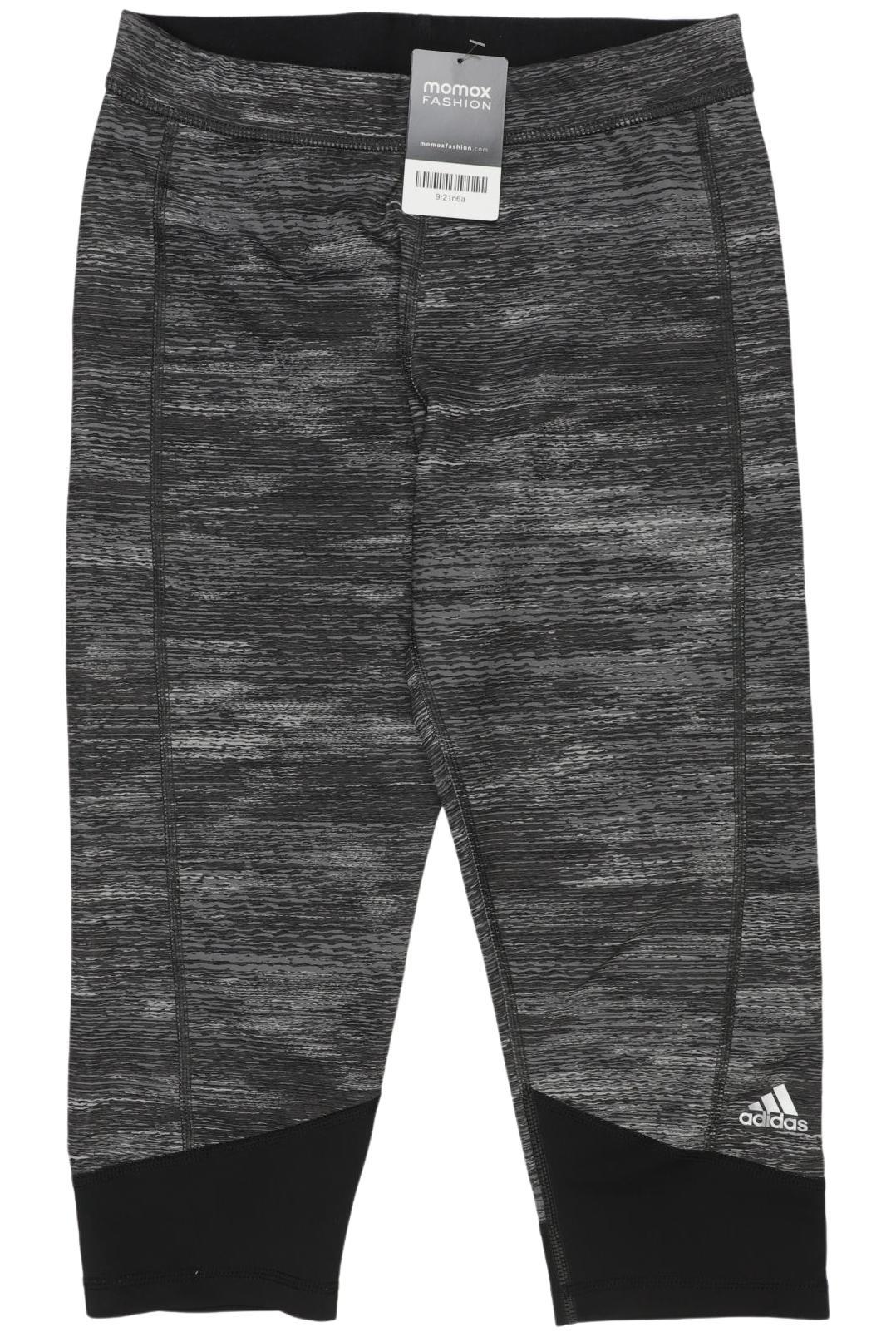 

adidas Damen Stoffhose, grau, Gr. 24