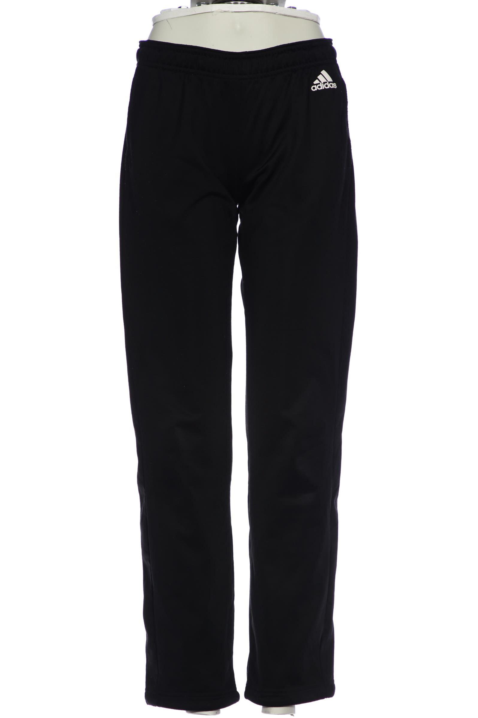 

adidas Damen Stoffhose, schwarz, Gr. 0