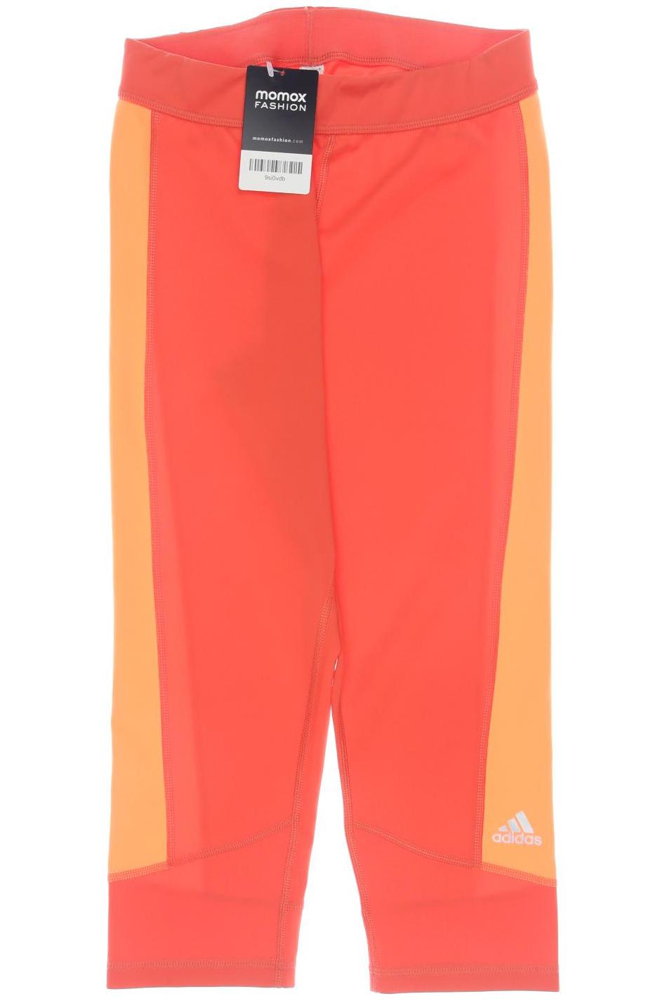 

adidas Damen Stoffhose, orange, Gr. 0