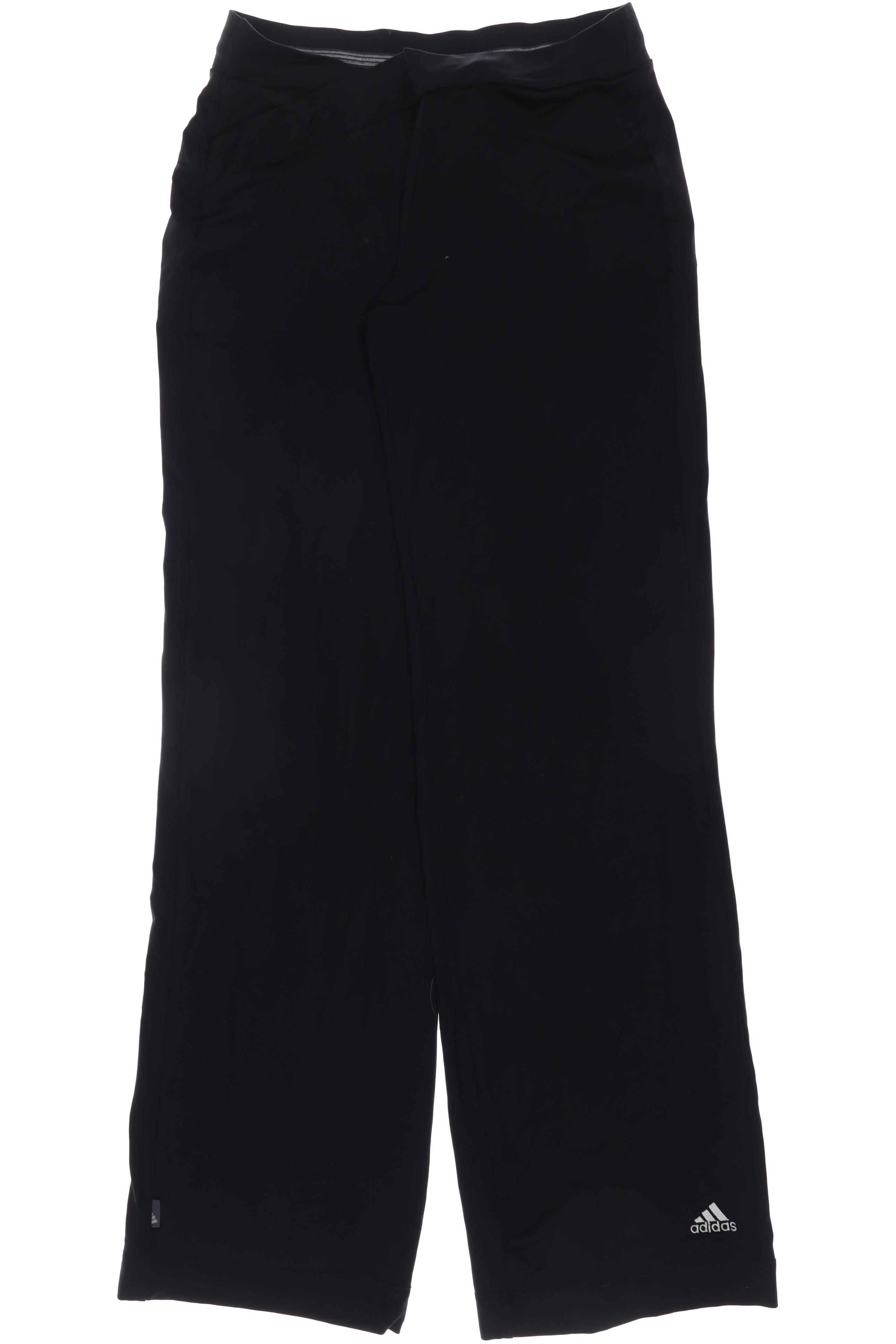 

adidas Damen Stoffhose, schwarz, Gr. 34