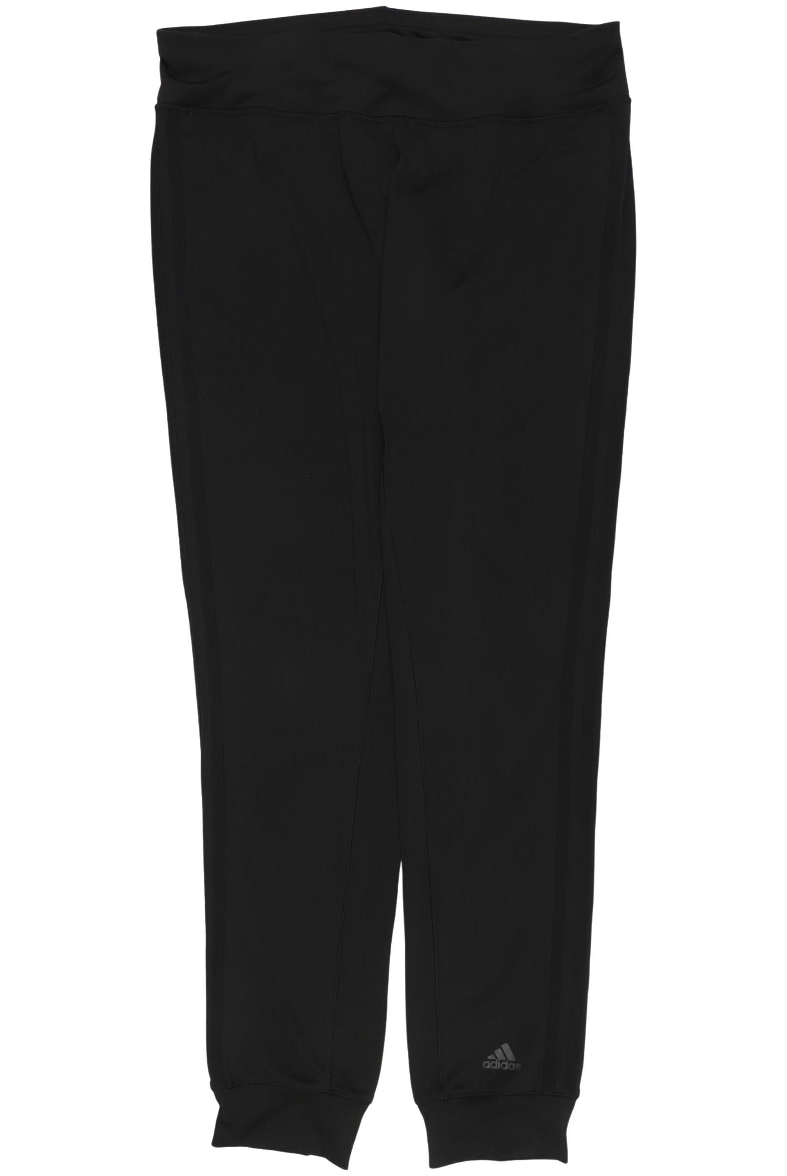 

adidas Damen Stoffhose, schwarz, Gr. 0