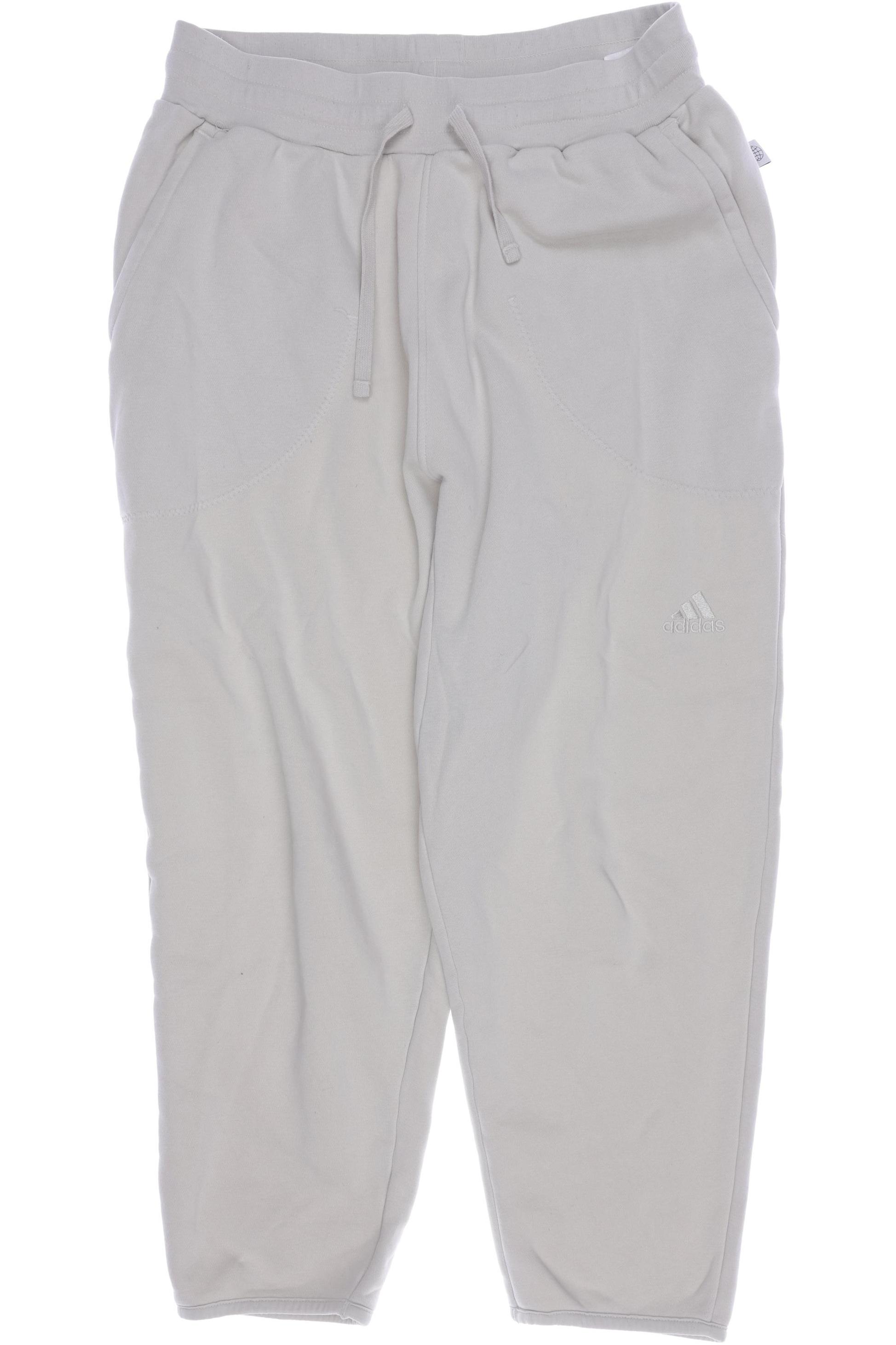 

adidas Damen Stoffhose, cremeweiß, Gr. 0