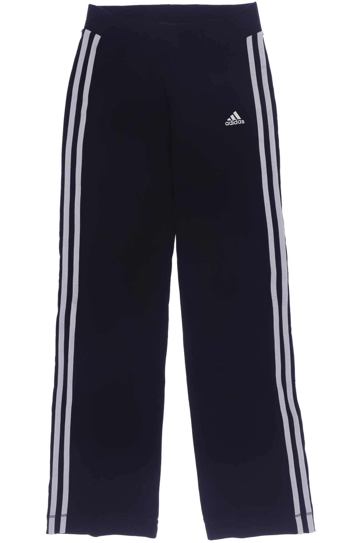 

adidas Damen Stoffhose, schwarz, Gr. 34