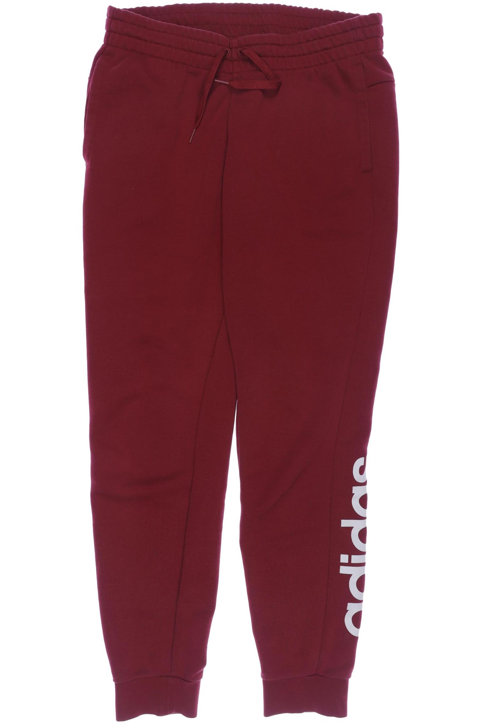 

adidas Damen Stoffhose, rot, Gr. 38