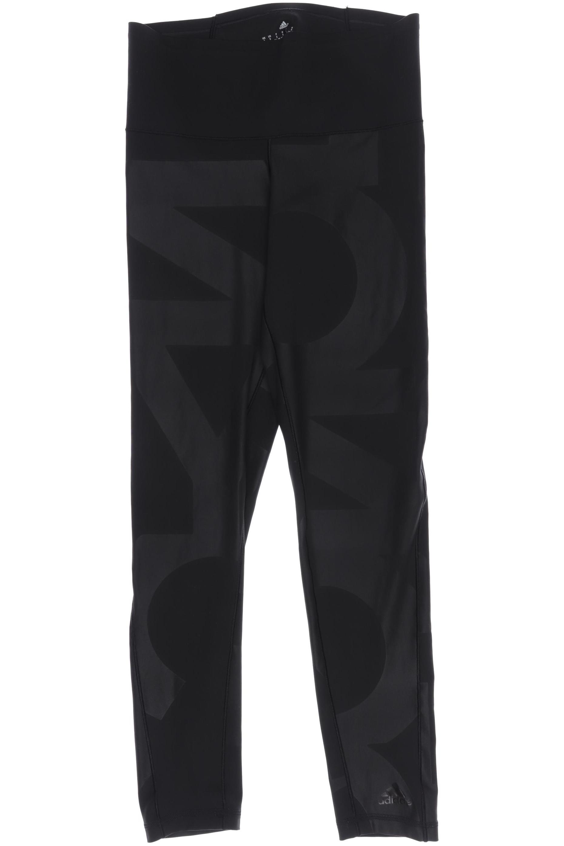 

adidas Damen Stoffhose, schwarz, Gr. 0