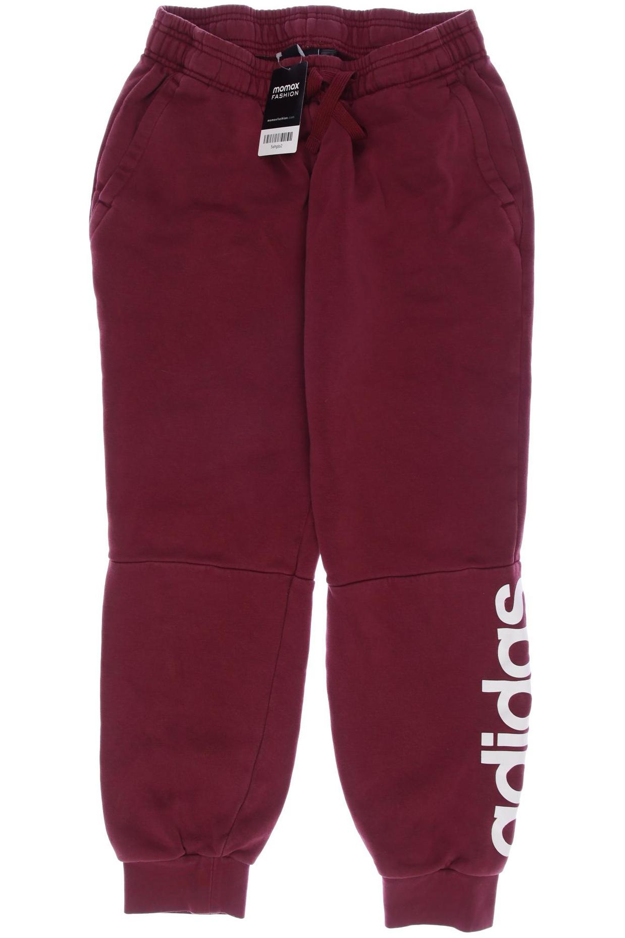 

adidas Damen Stoffhose, bordeaux, Gr. 0