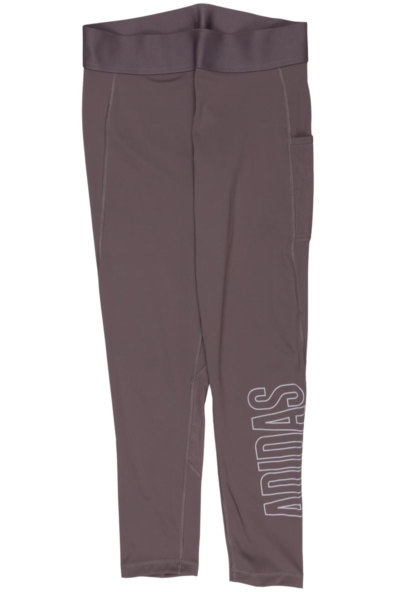 

adidas Damen Stoffhose, grau, Gr. 0
