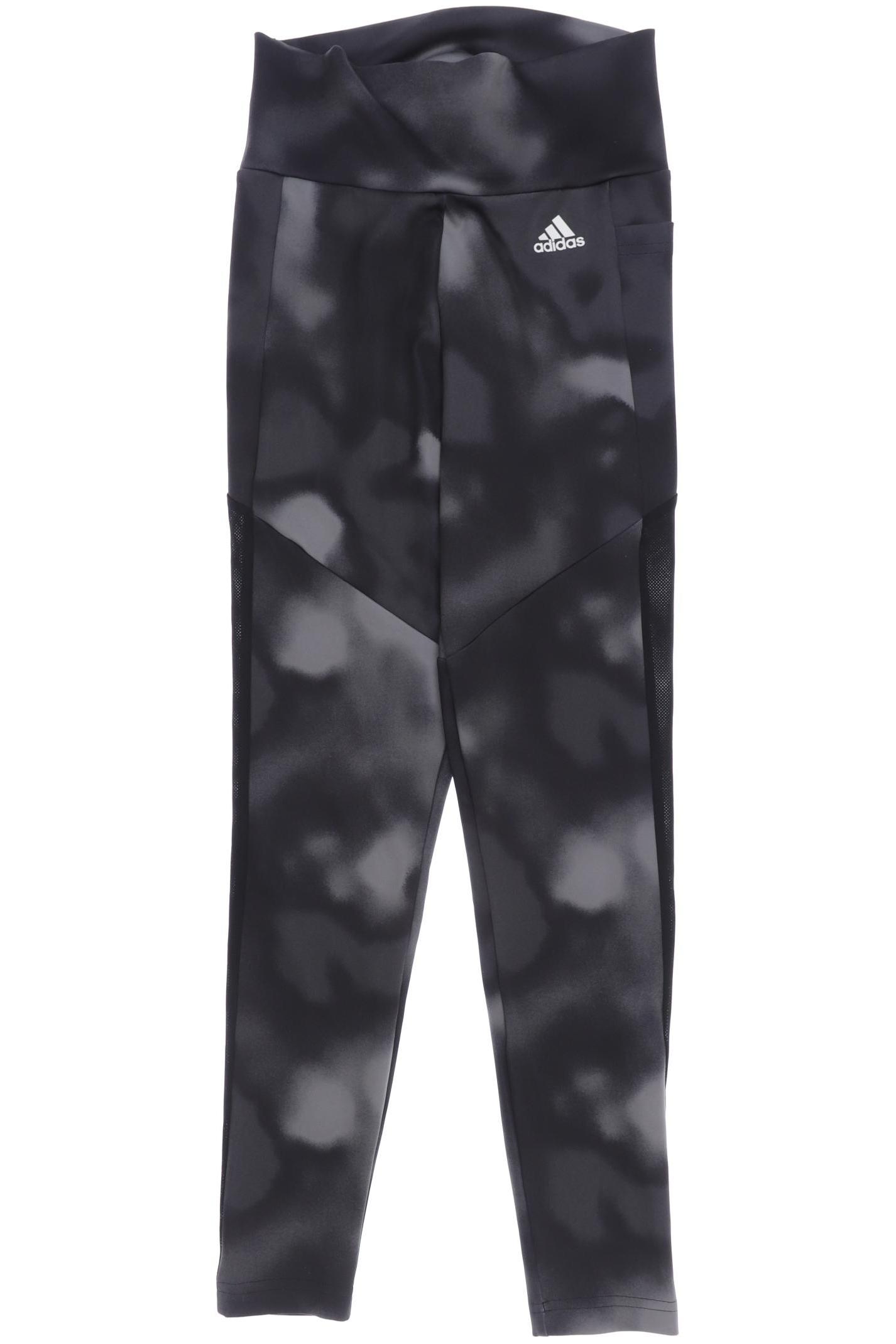 

adidas Damen Stoffhose, grau, Gr. 0