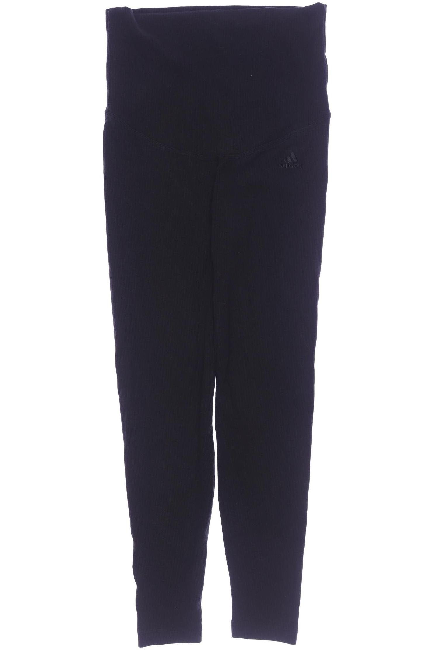 

adidas Damen Stoffhose, schwarz, Gr. 0