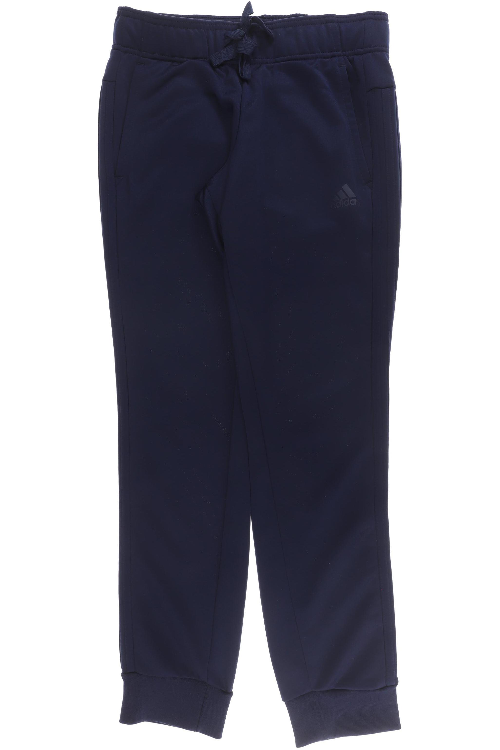 

adidas Damen Stoffhose, blau, Gr.