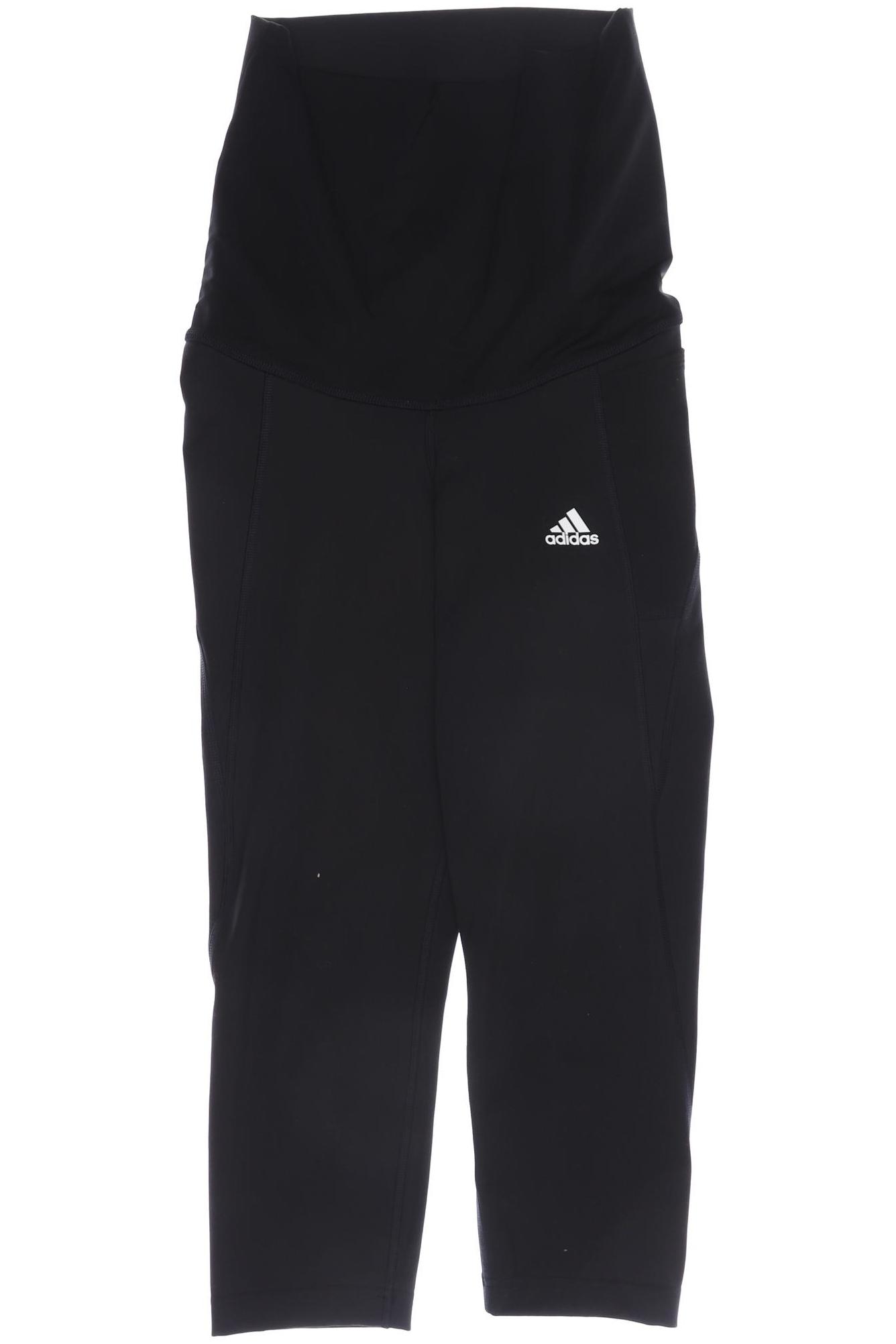 

adidas Damen Stoffhose, schwarz, Gr. 0
