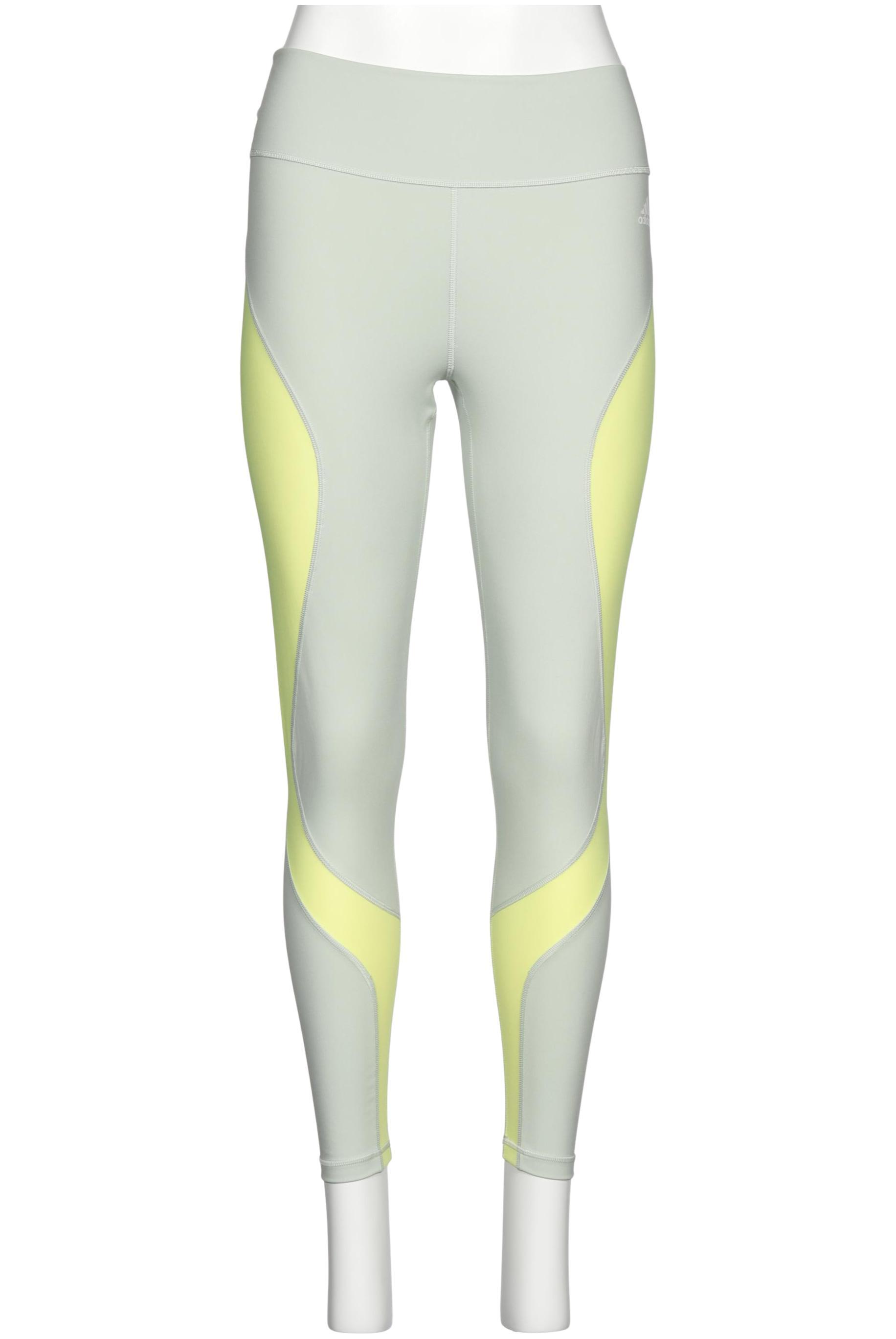 

adidas Damen Stoffhose, hellgrün, Gr. 0