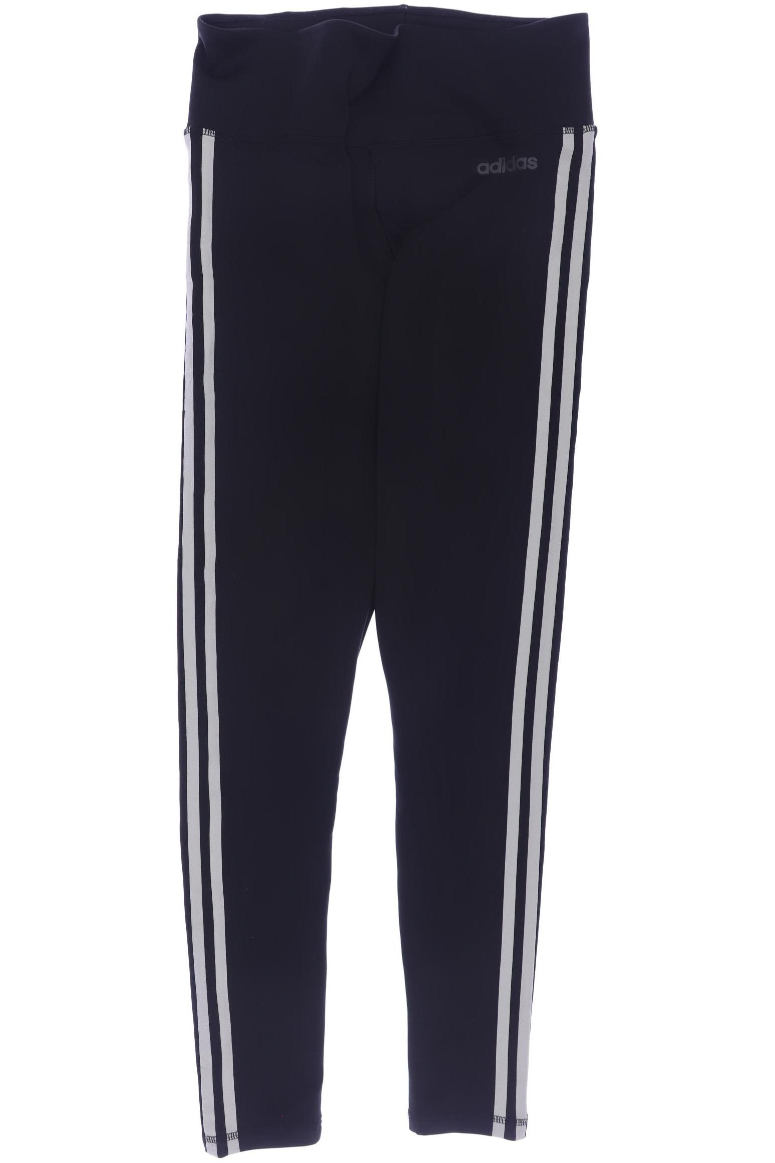

adidas Damen Stoffhose, schwarz, Gr. 0
