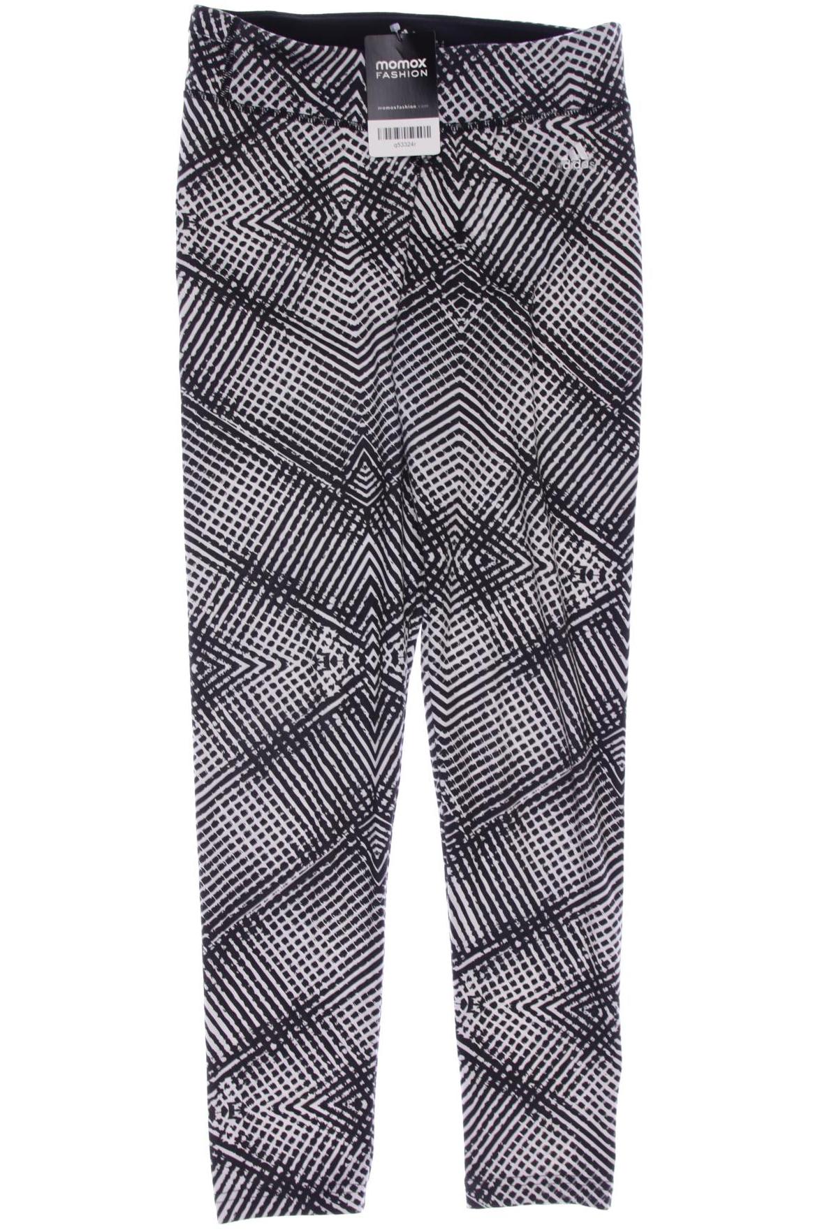 

adidas Damen Stoffhose, weiß, Gr. 30