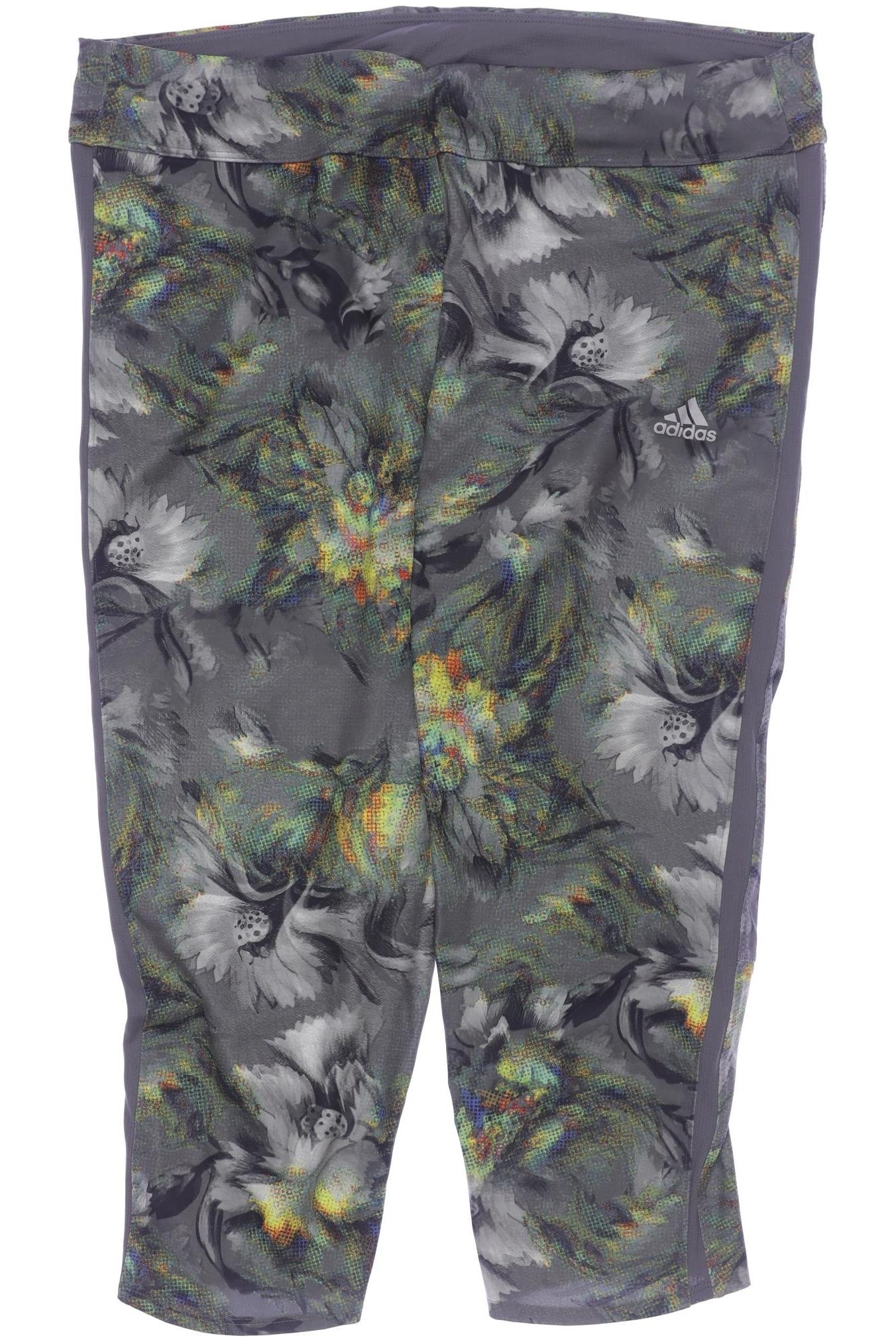 

adidas Damen Stoffhose, grau, Gr. 0