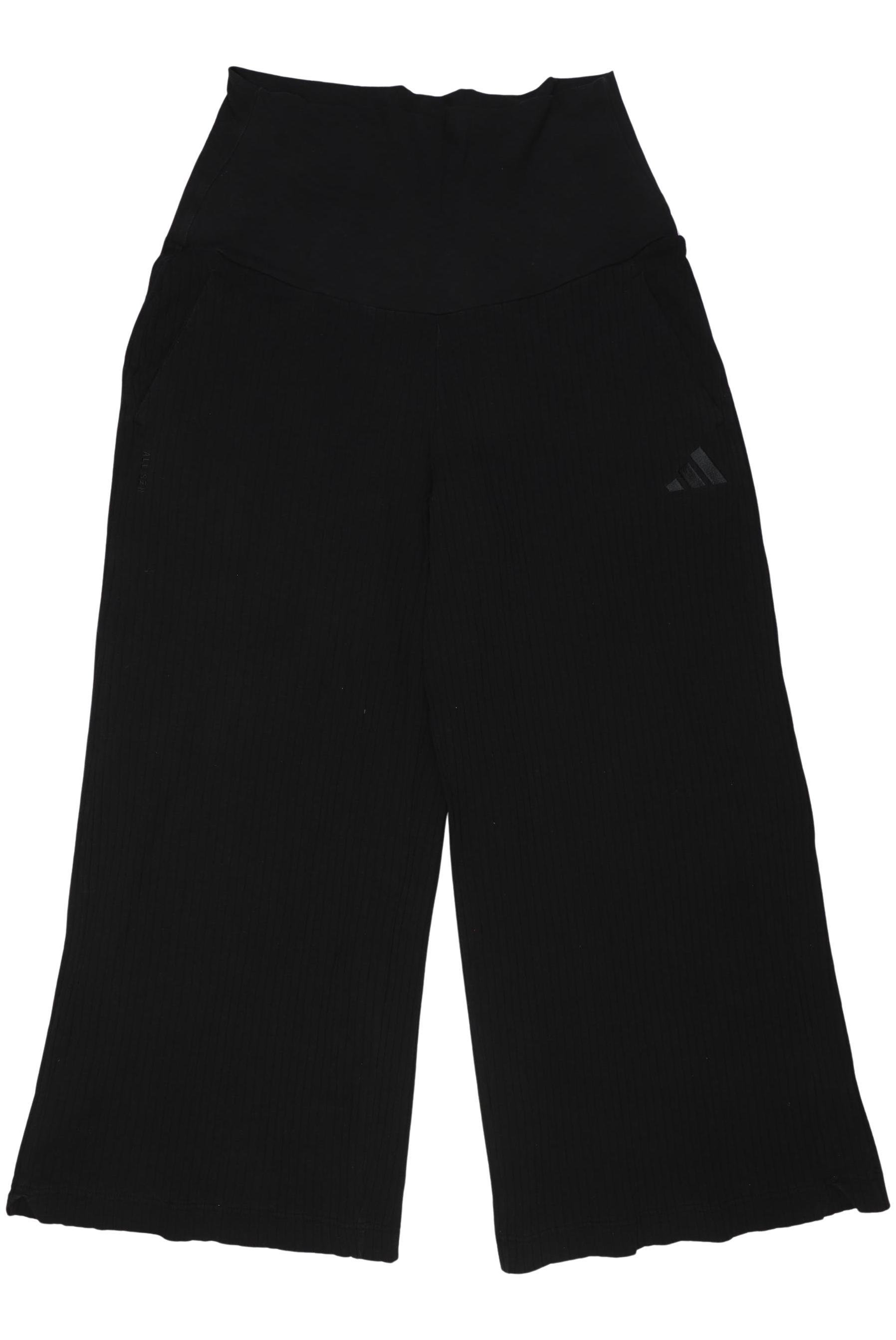 

adidas Damen Stoffhose, schwarz, Gr. 0