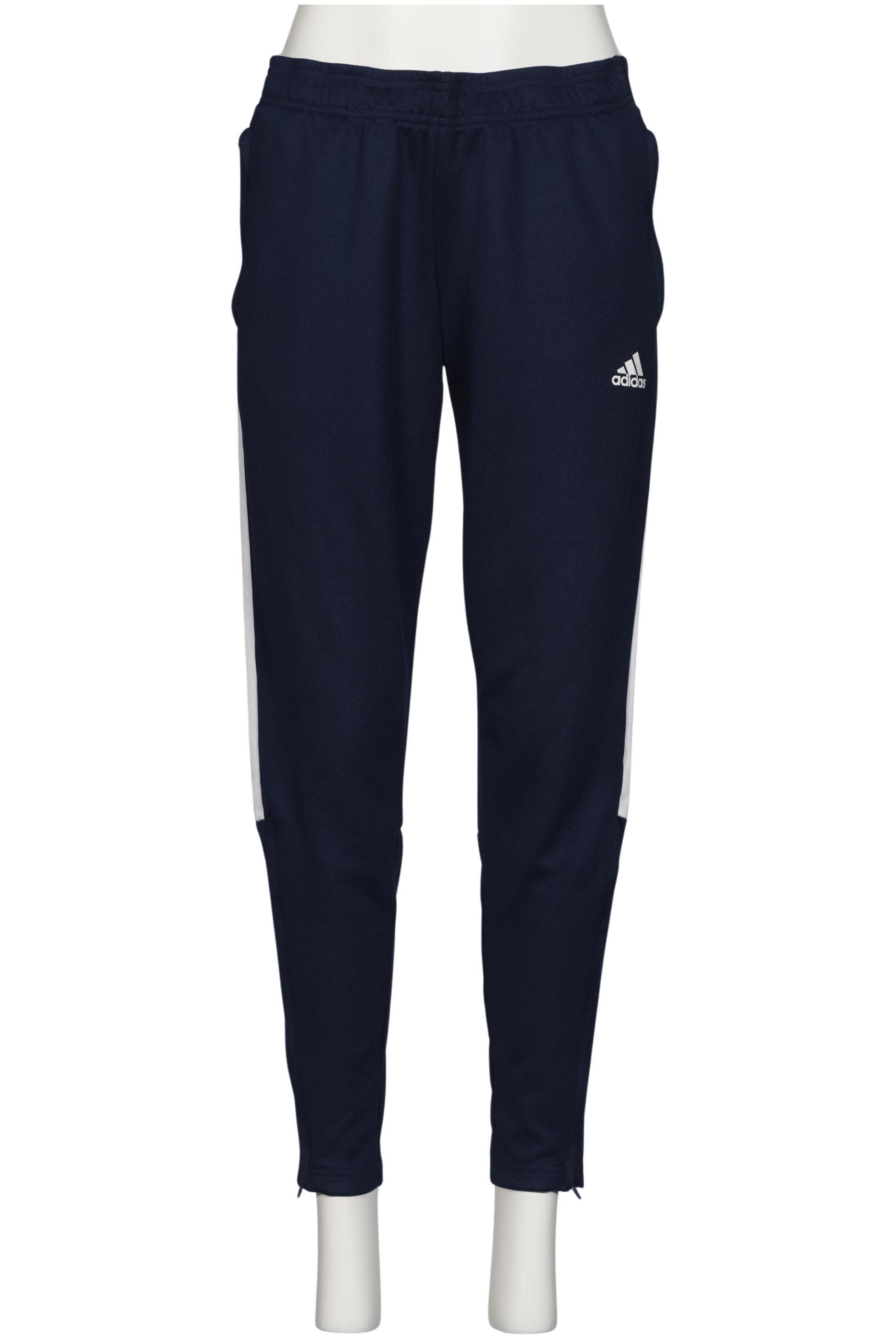 

adidas Damen Stoffhose, marineblau, Gr. 0