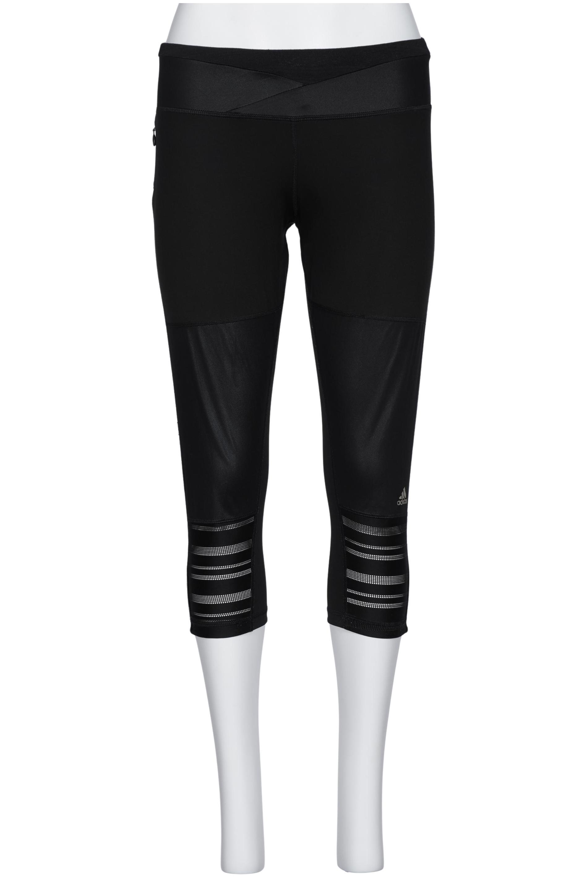 

adidas Damen Stoffhose, schwarz, Gr. 0