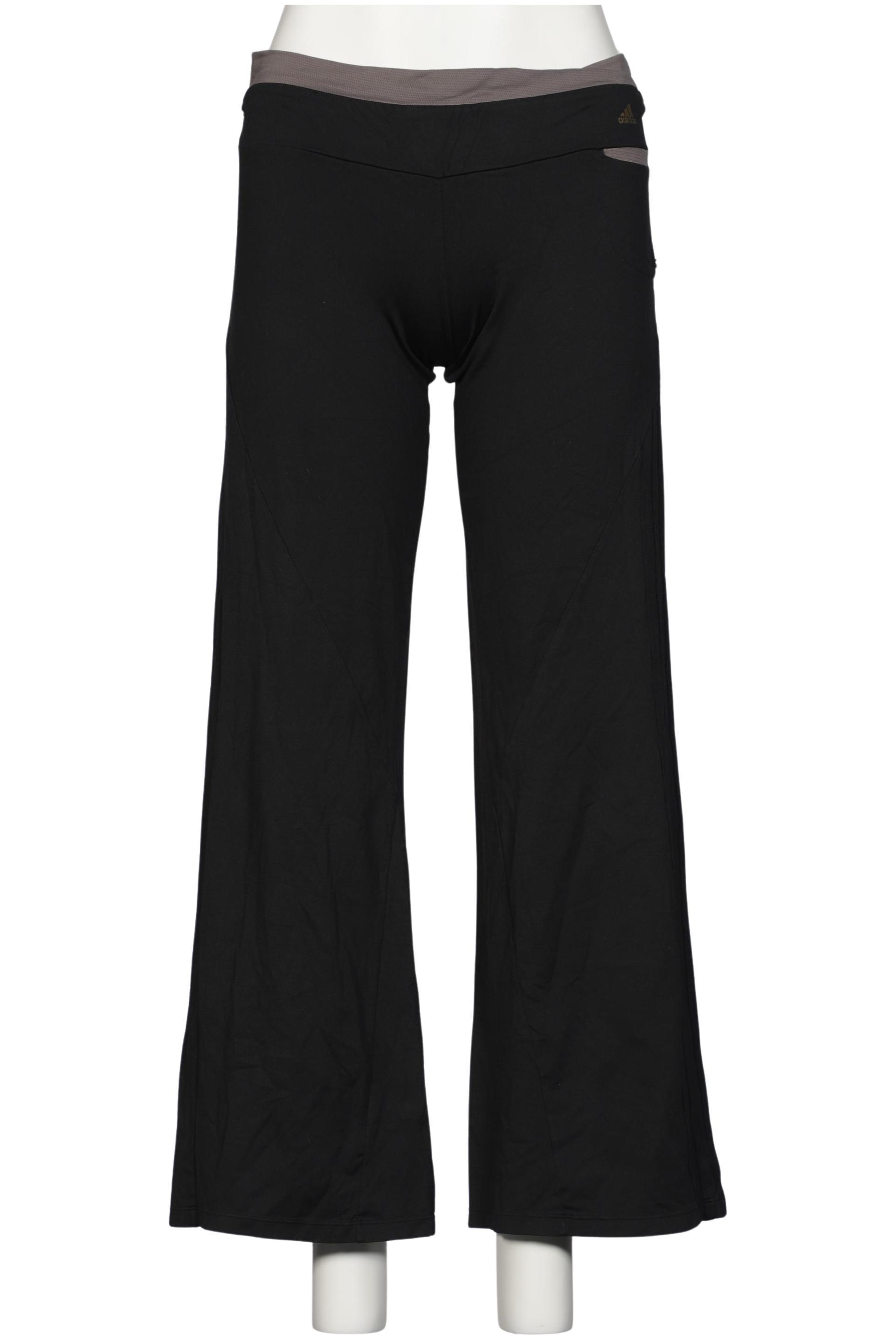 

adidas Damen Stoffhose, schwarz, Gr. 44