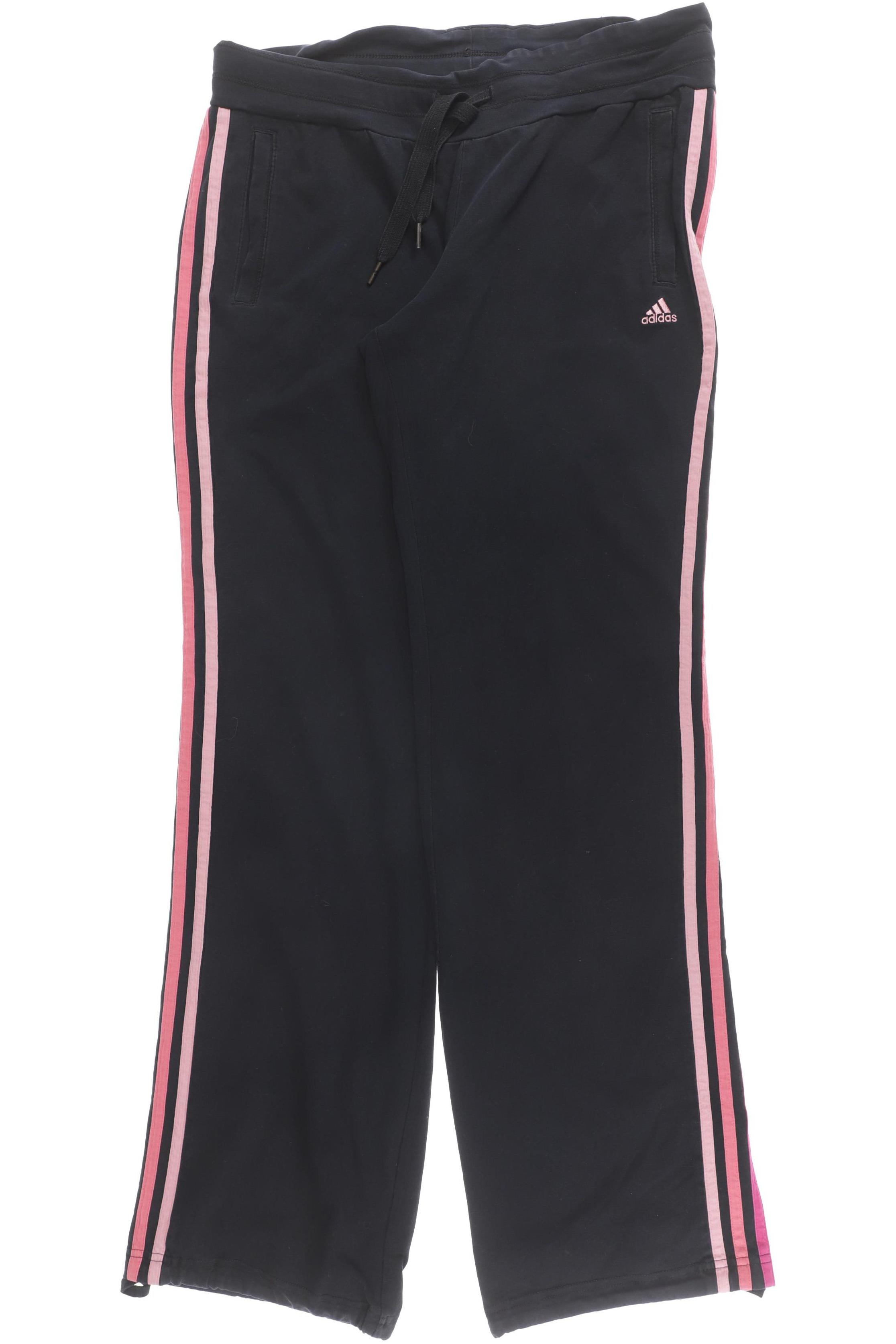 

adidas Damen Stoffhose, schwarz, Gr. 0