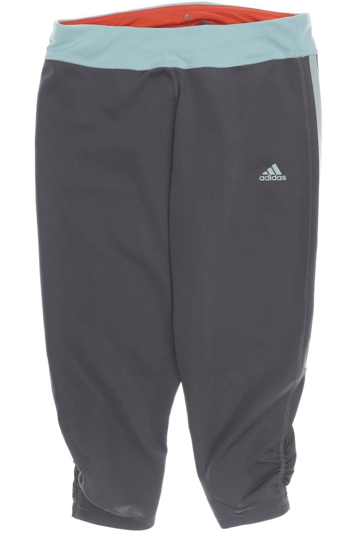 

adidas Damen Stoffhose, grau, Gr. 0