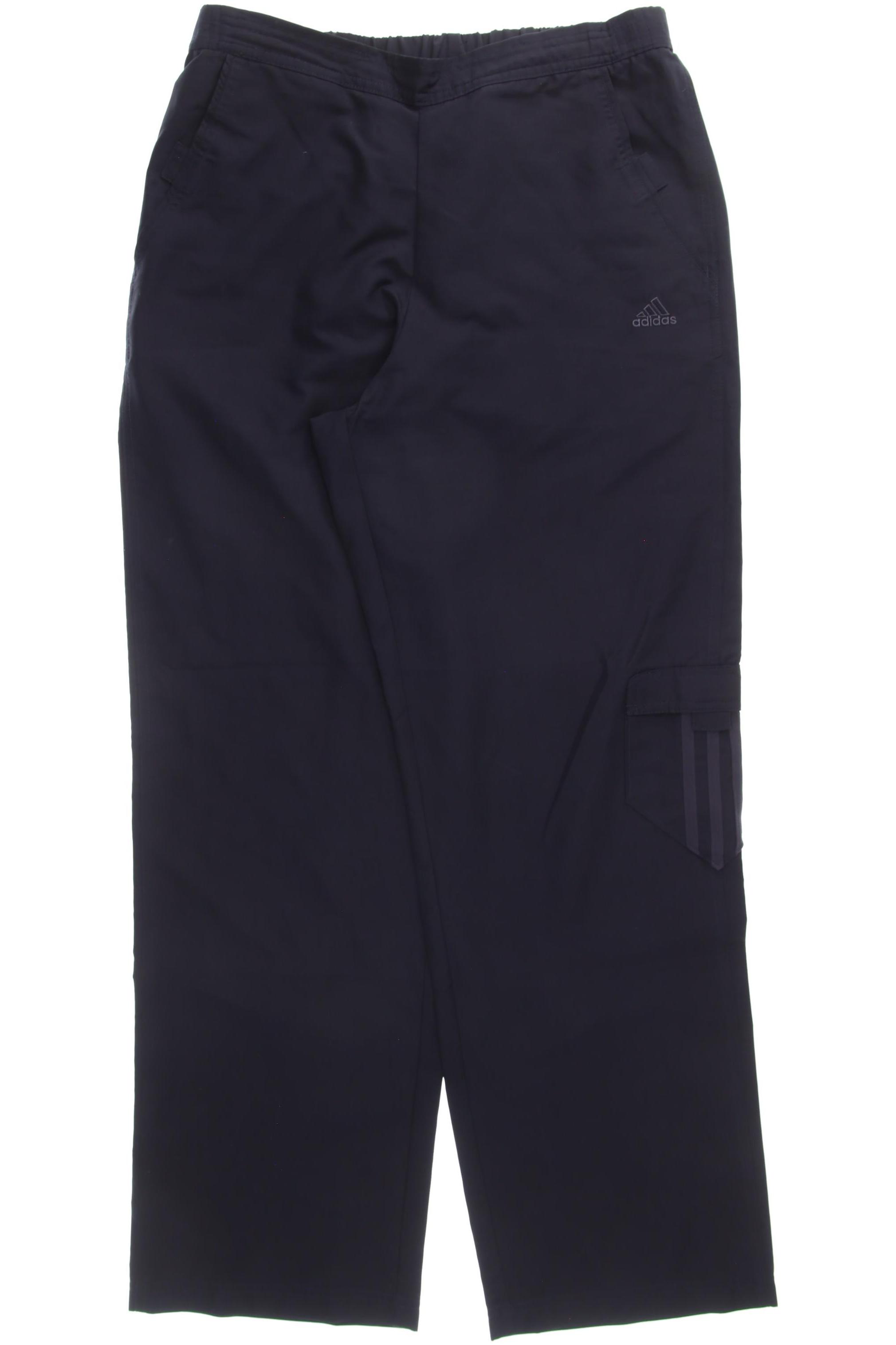 

adidas Damen Stoffhose, grau, Gr. 38