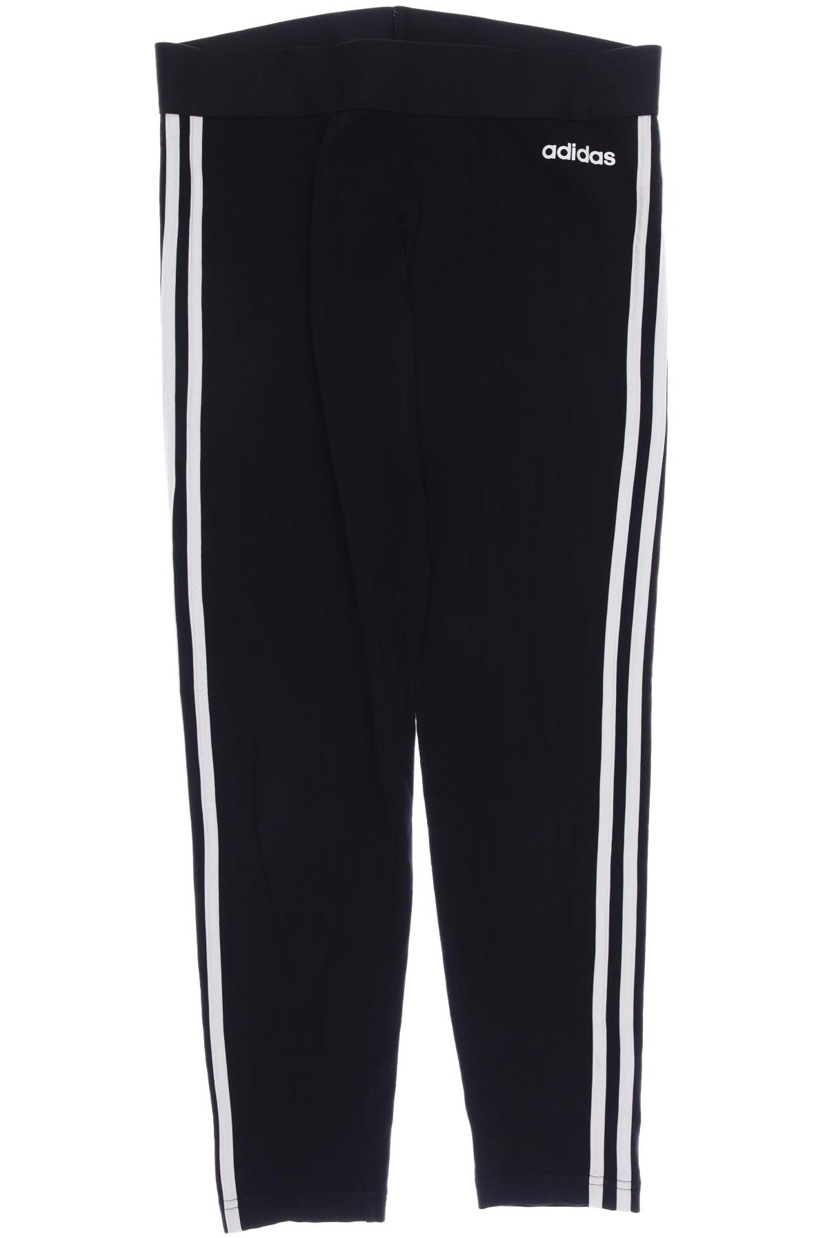

adidas Damen Stoffhose, schwarz, Gr. 38