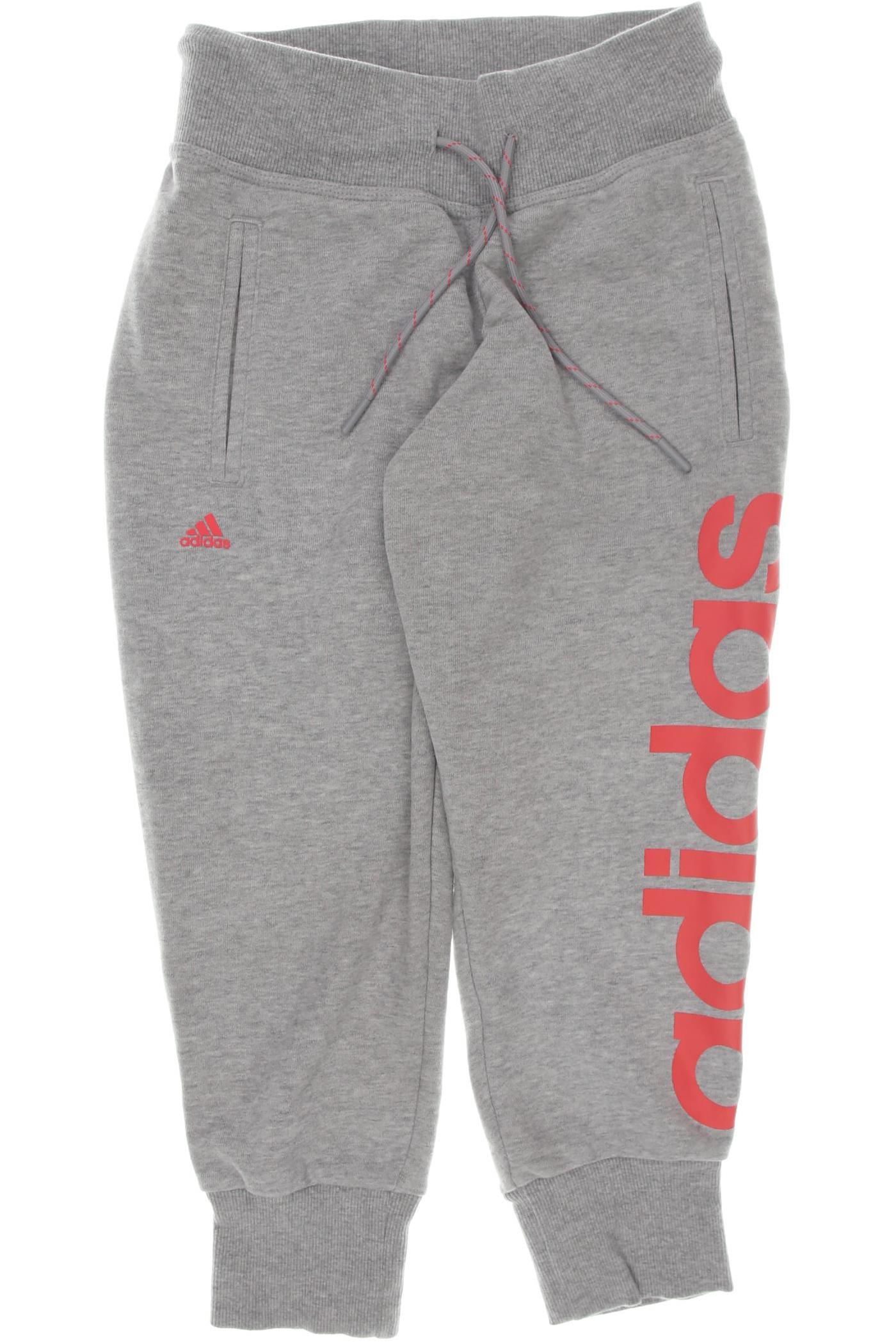 

adidas Damen Stoffhose, grau, Gr.
