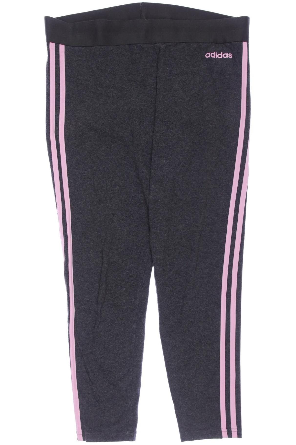 

adidas Damen Stoffhose, grau, Gr. 0