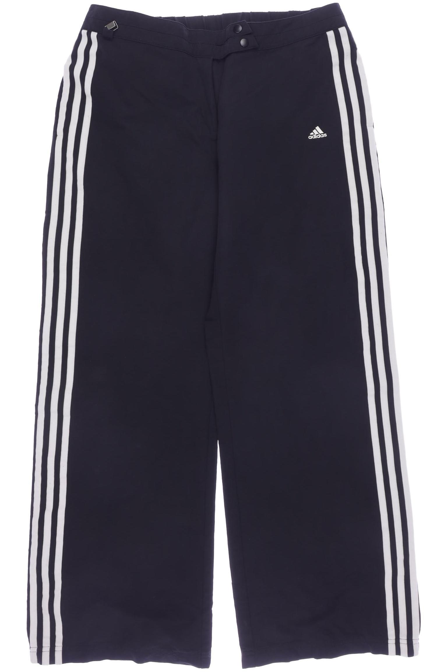 

adidas Damen Stoffhose, schwarz, Gr. 38