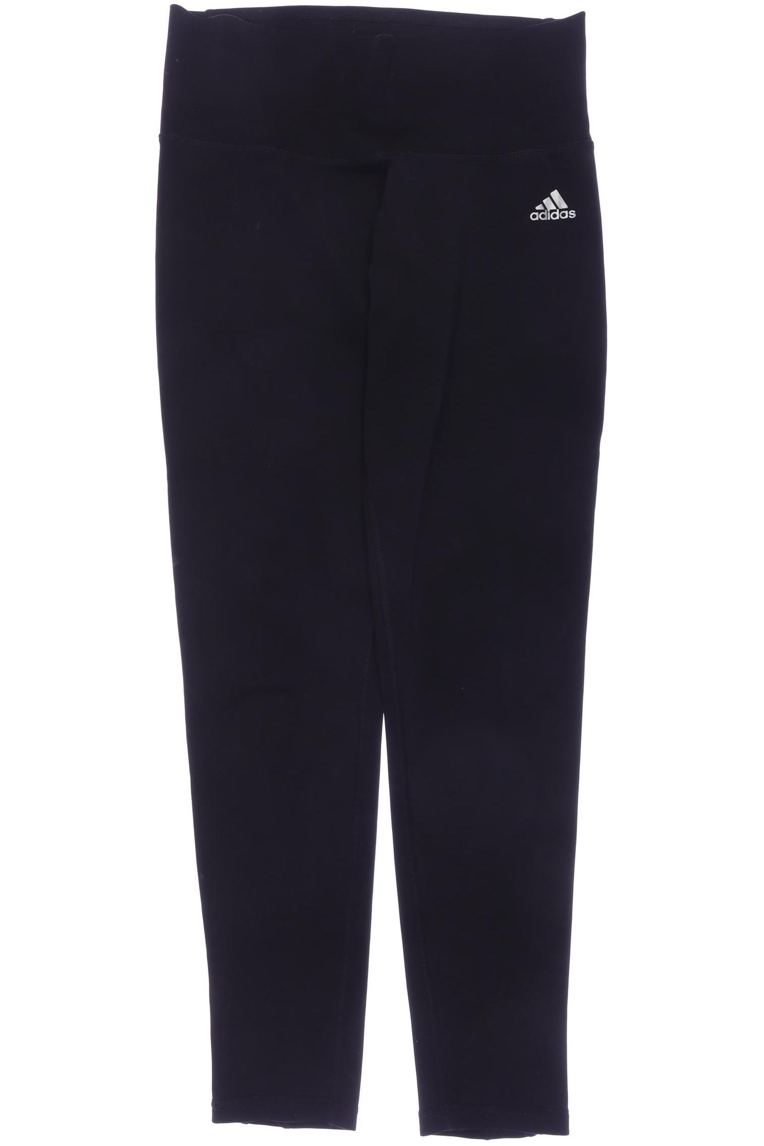 

adidas Damen Stoffhose, schwarz, Gr. 0