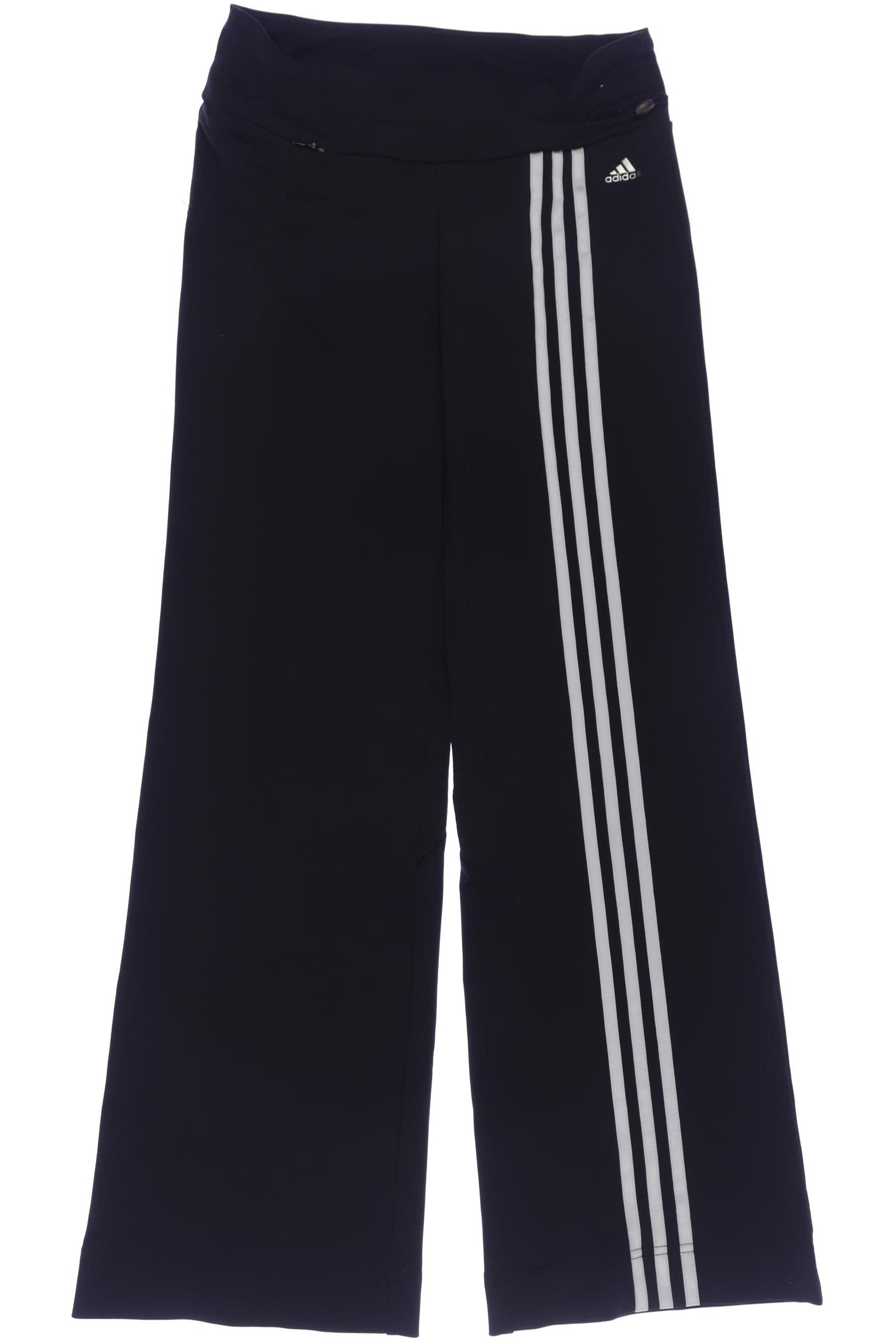 

adidas Damen Stoffhose, schwarz, Gr. 36