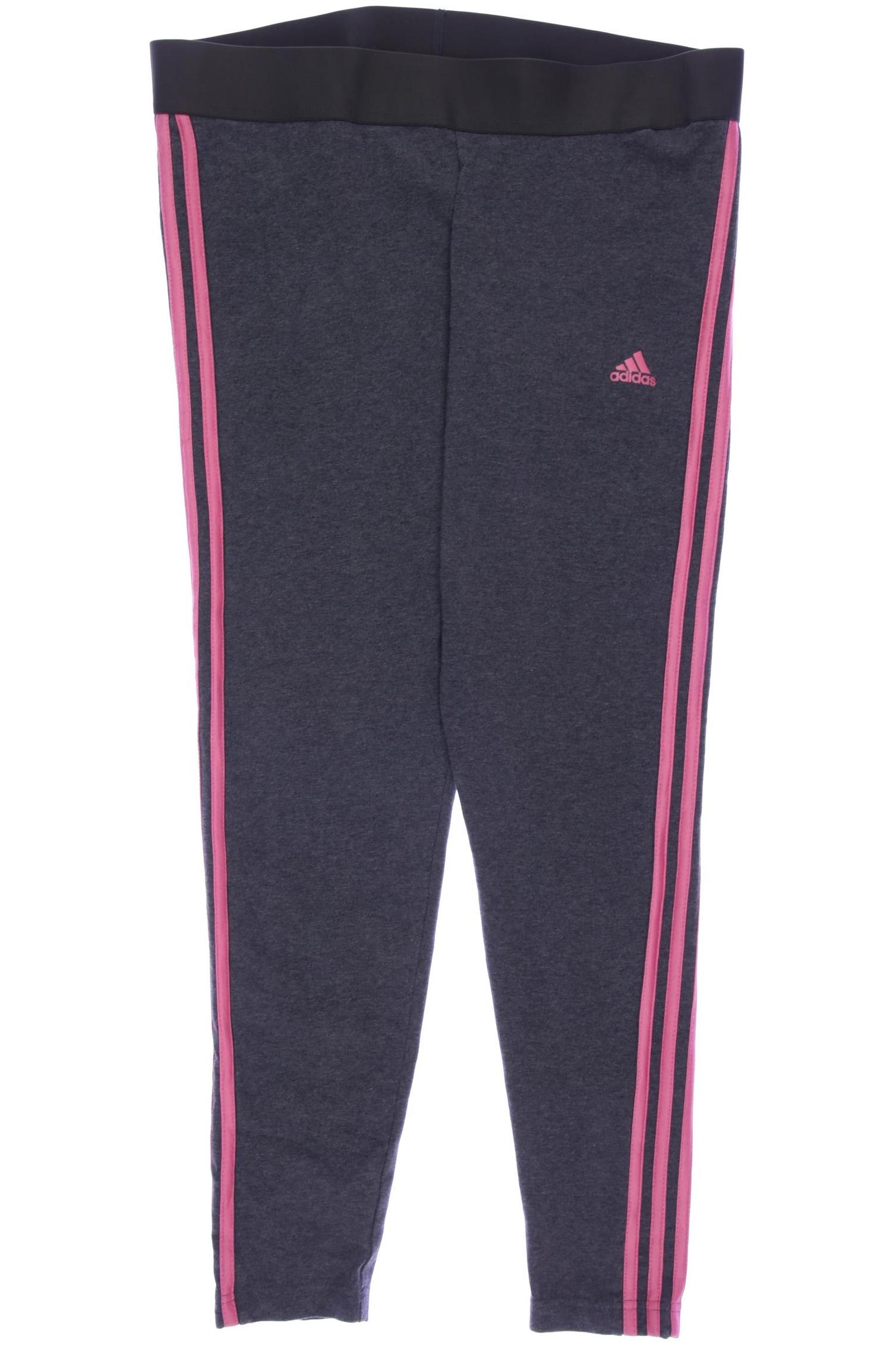 

adidas Damen Stoffhose, grau, Gr. 0