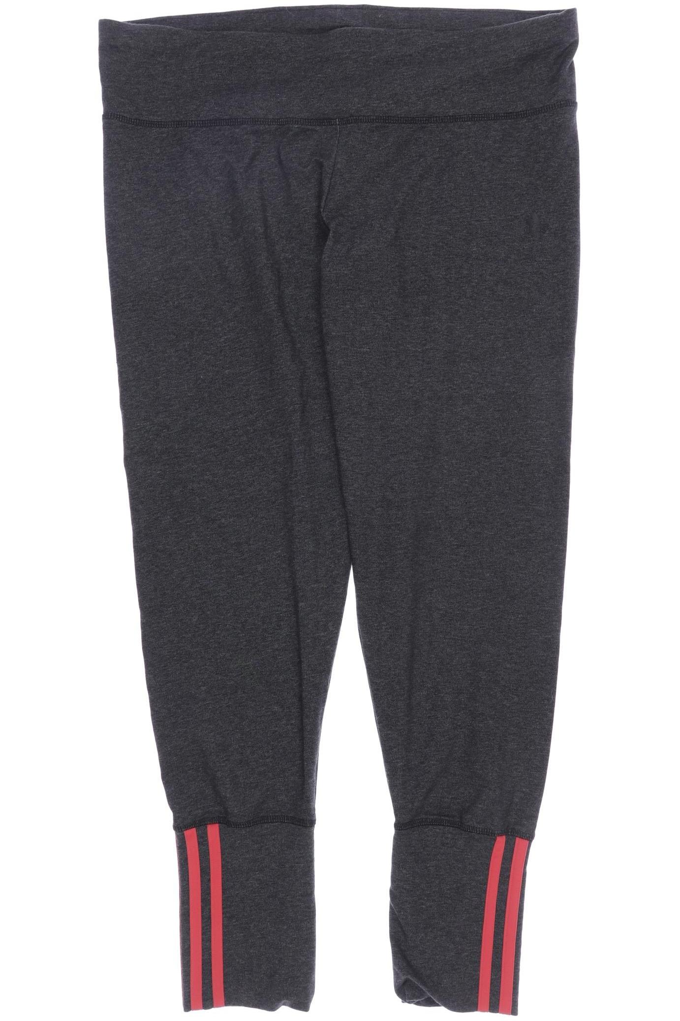 

adidas Damen Stoffhose, grau, Gr. 0