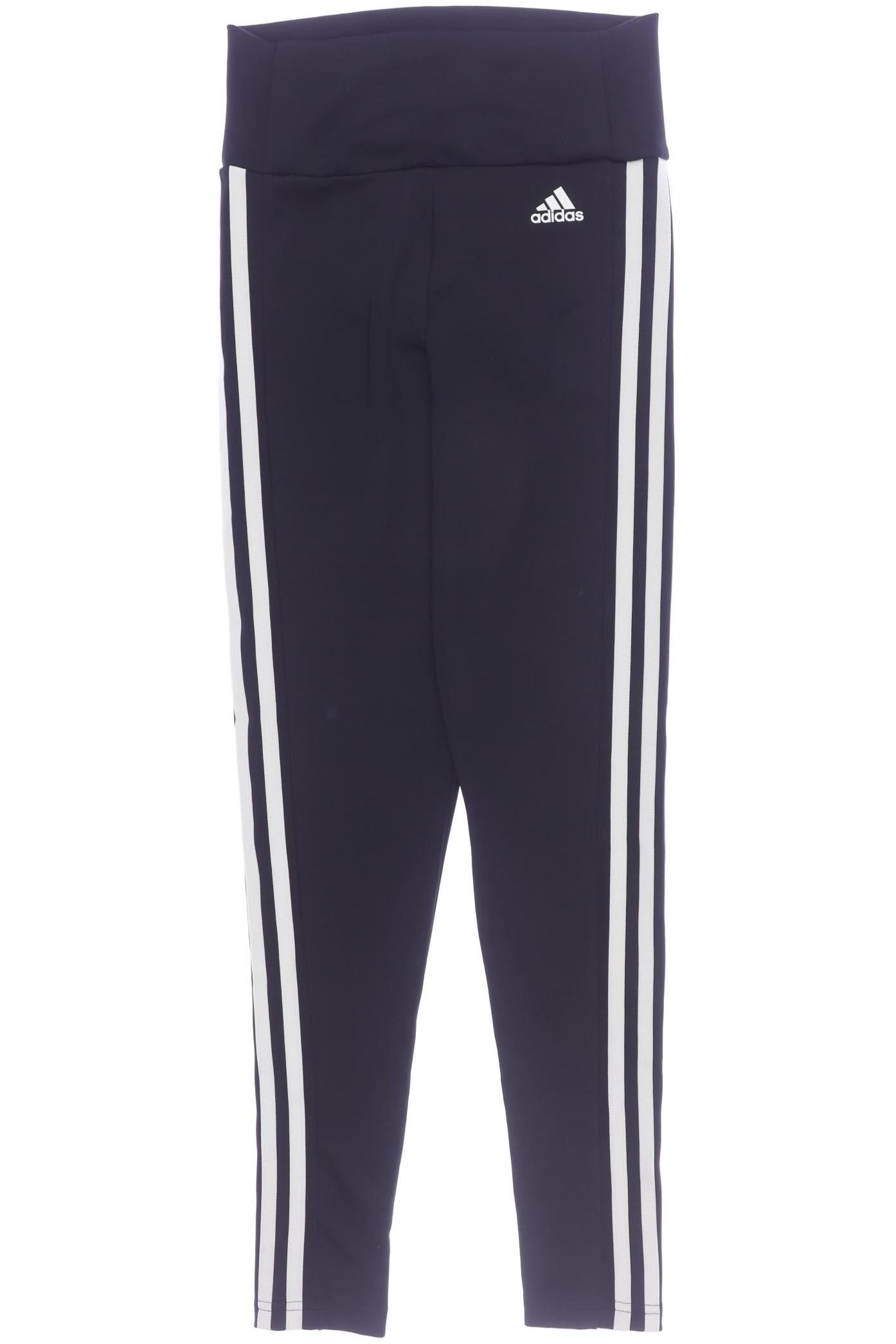 

adidas Damen Stoffhose, schwarz, Gr. 0