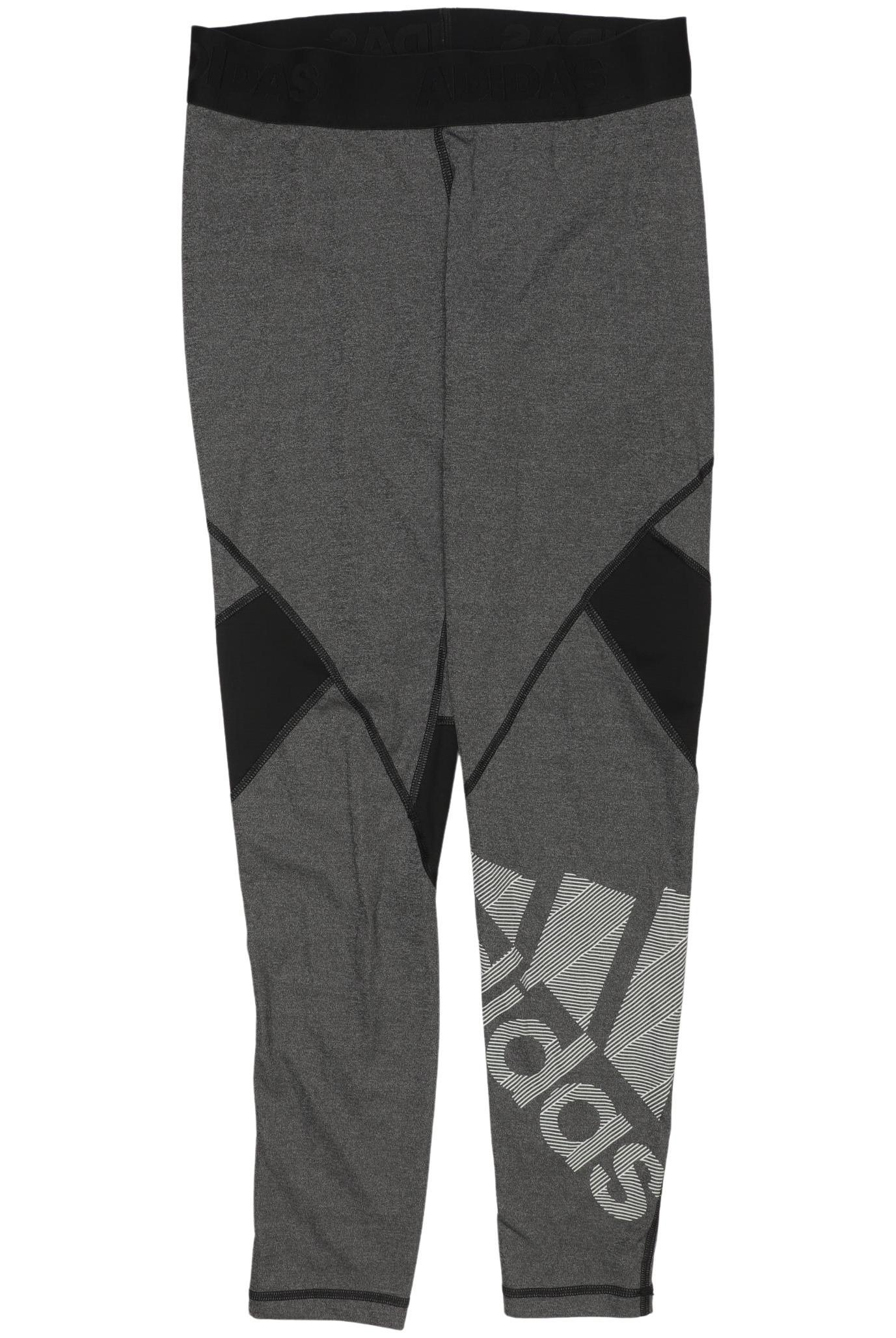 

adidas Damen Stoffhose, grau, Gr. 0