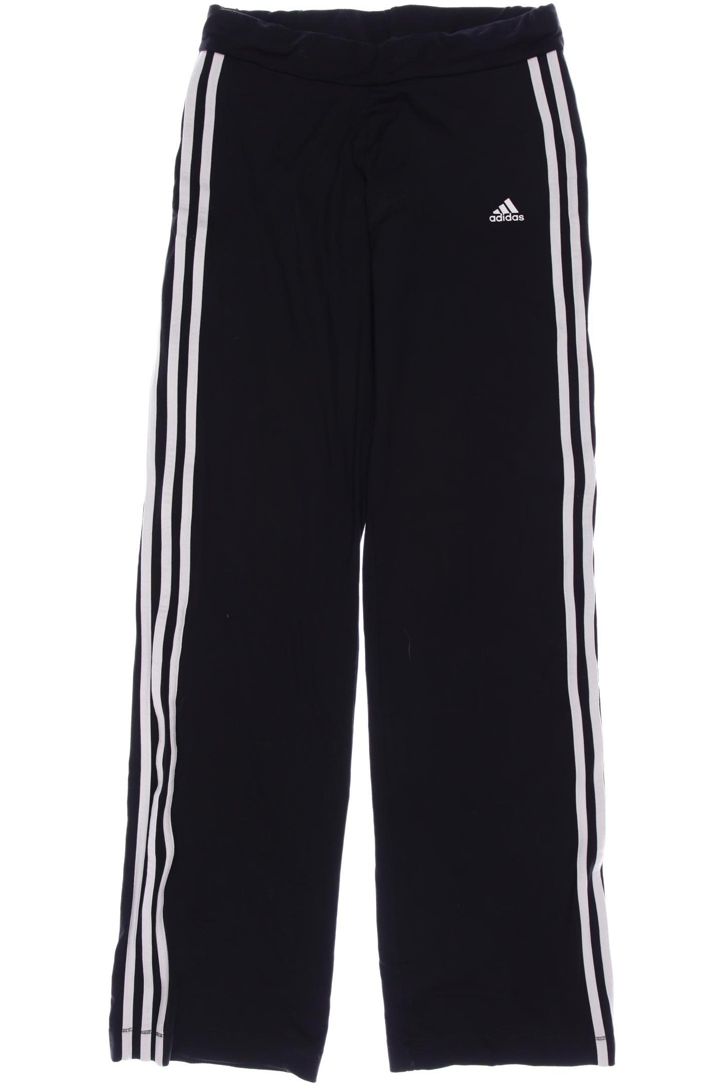 

adidas Damen Stoffhose, schwarz, Gr. 40