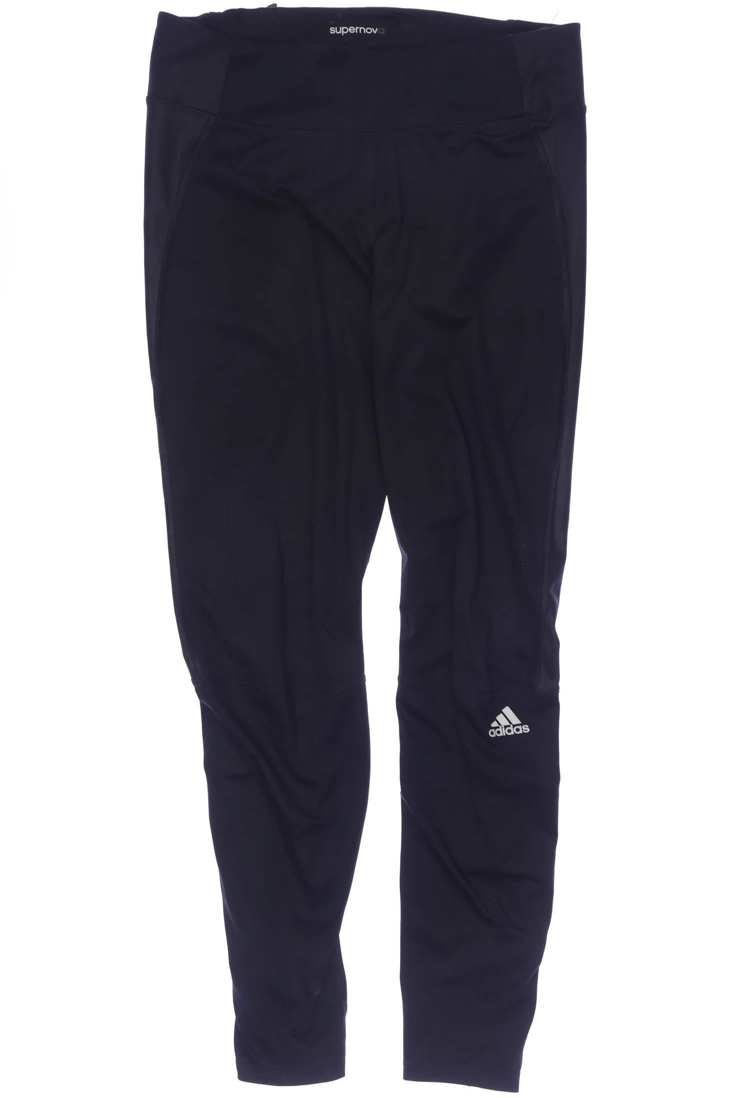 

adidas Damen Stoffhose, schwarz, Gr. 0