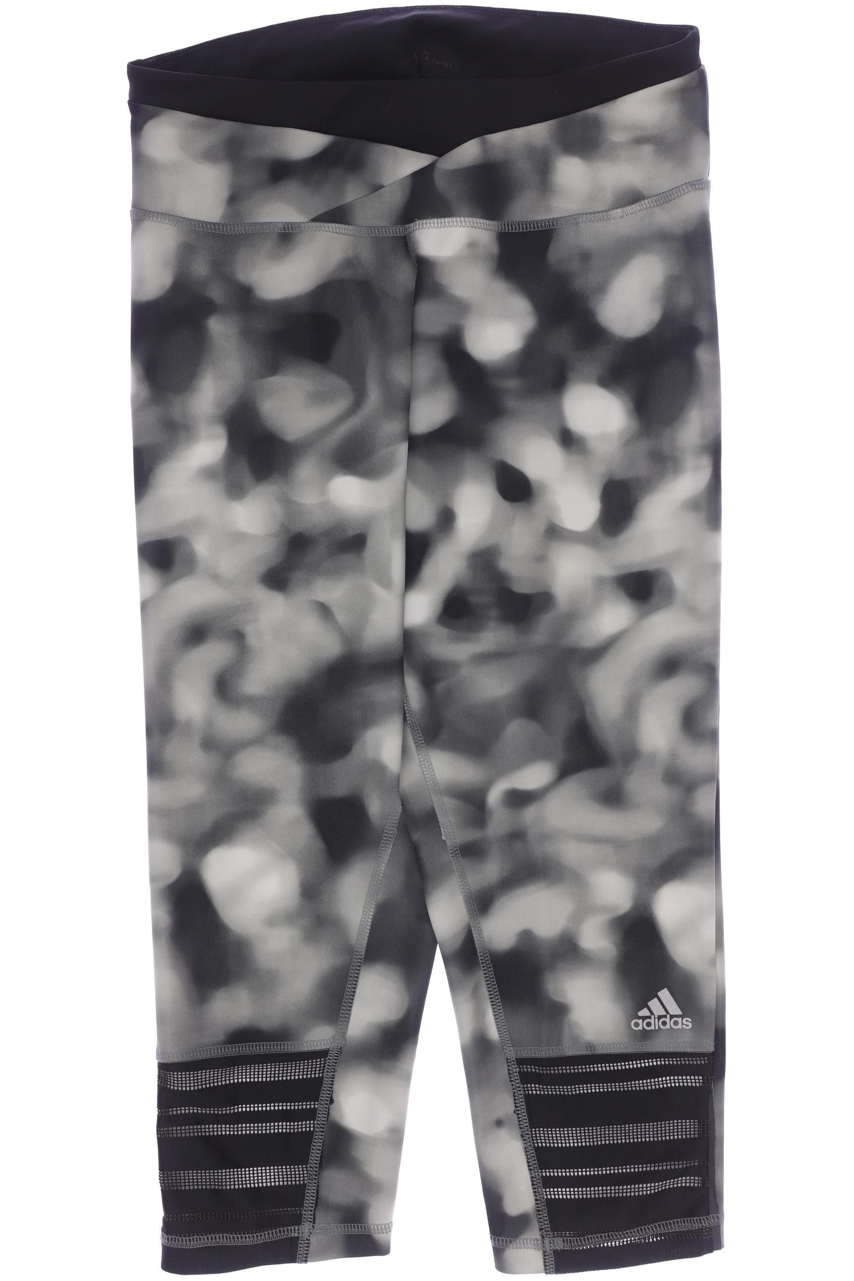 

adidas Damen Stoffhose, grau, Gr. 25