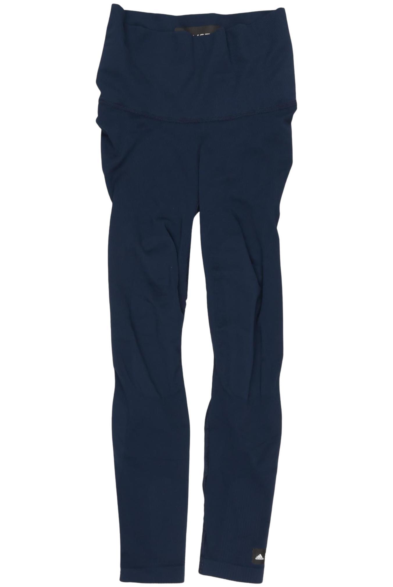 

adidas Damen Stoffhose, blau, Gr. 0