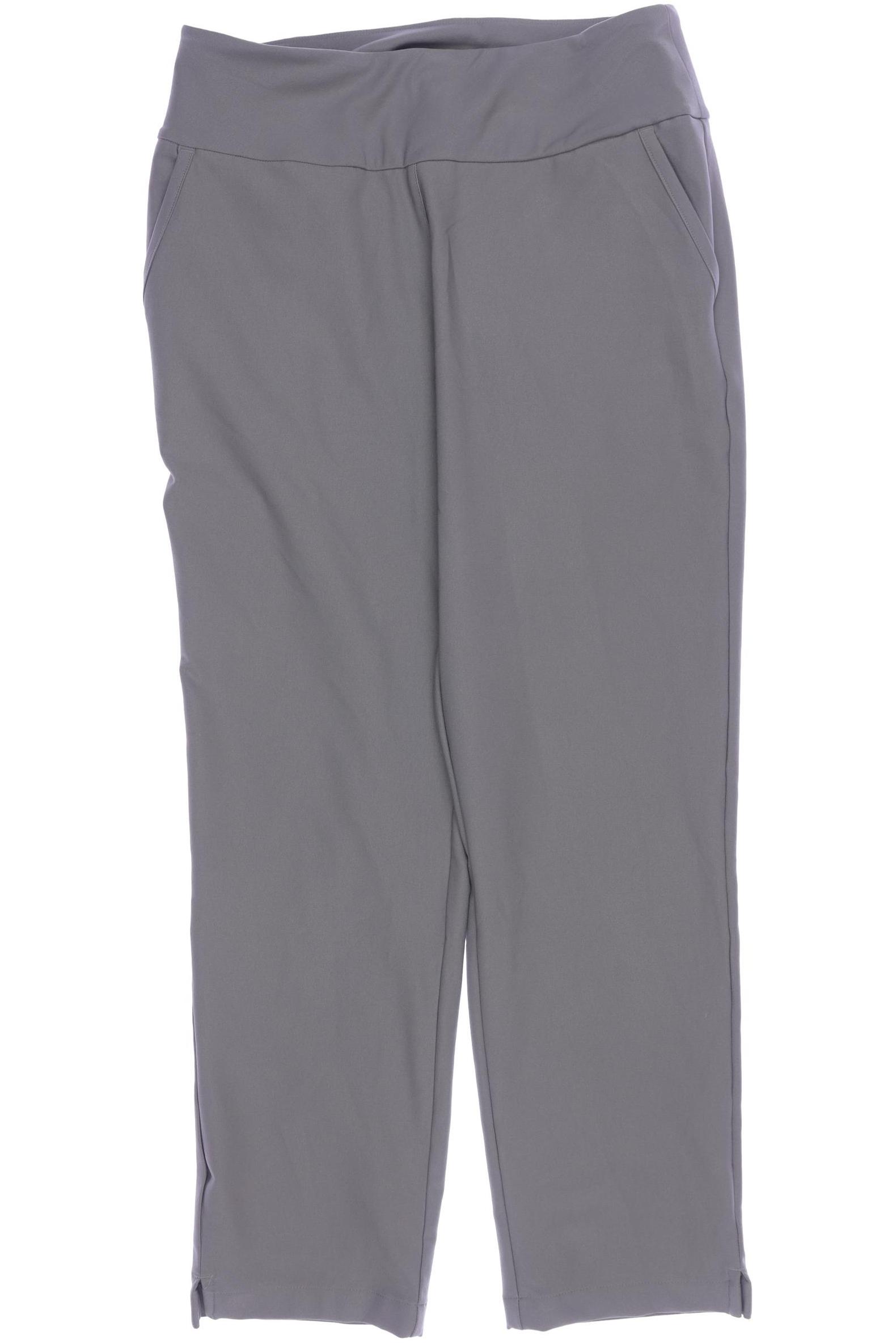 

adidas Damen Stoffhose, grau, Gr. 0