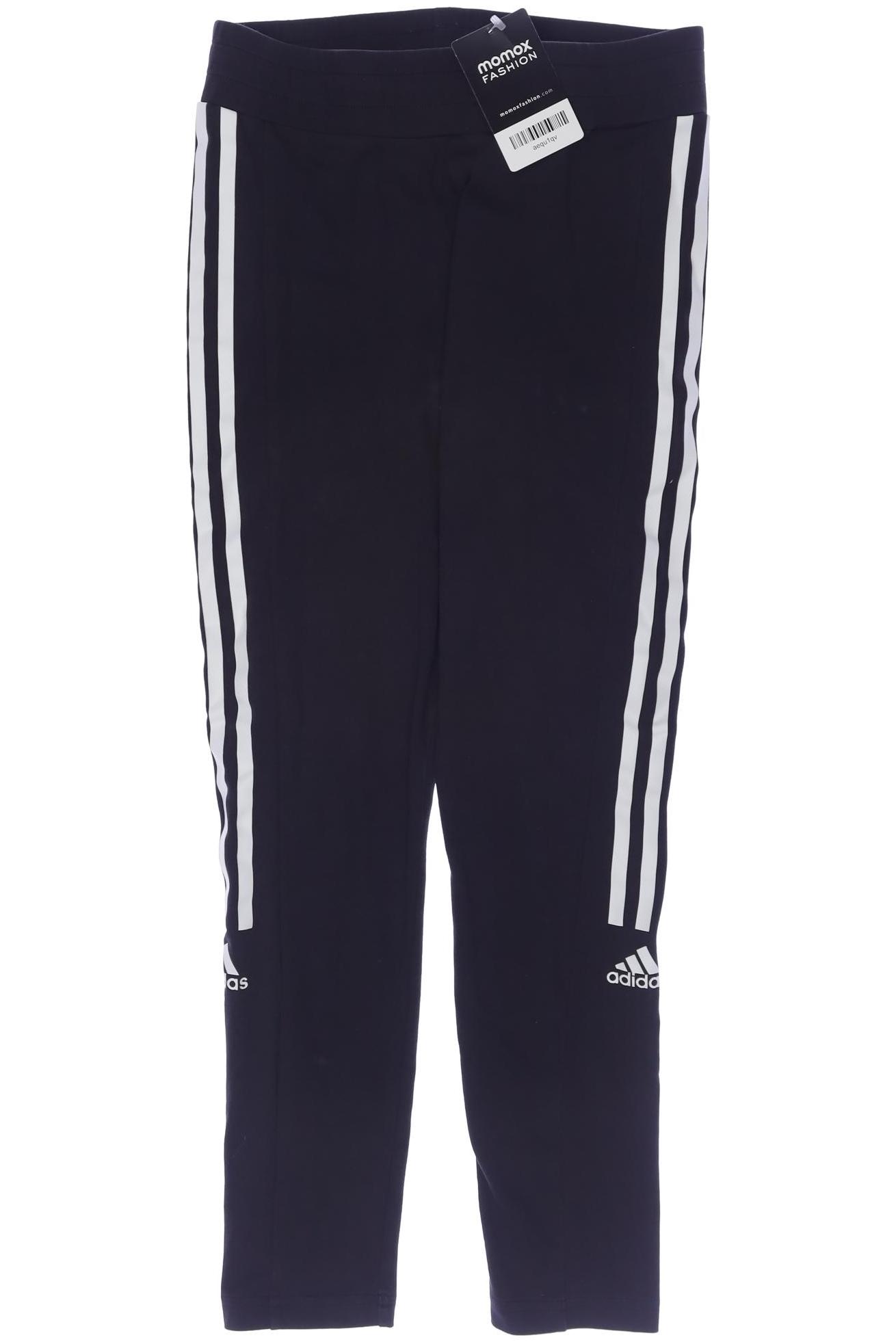 

adidas Damen Stoffhose, schwarz, Gr. 0