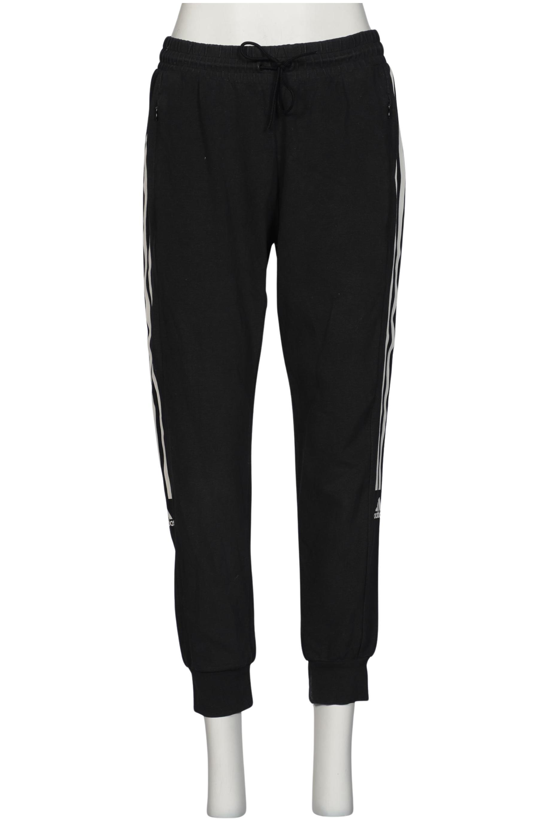 

adidas Damen Stoffhose, schwarz, Gr. 0