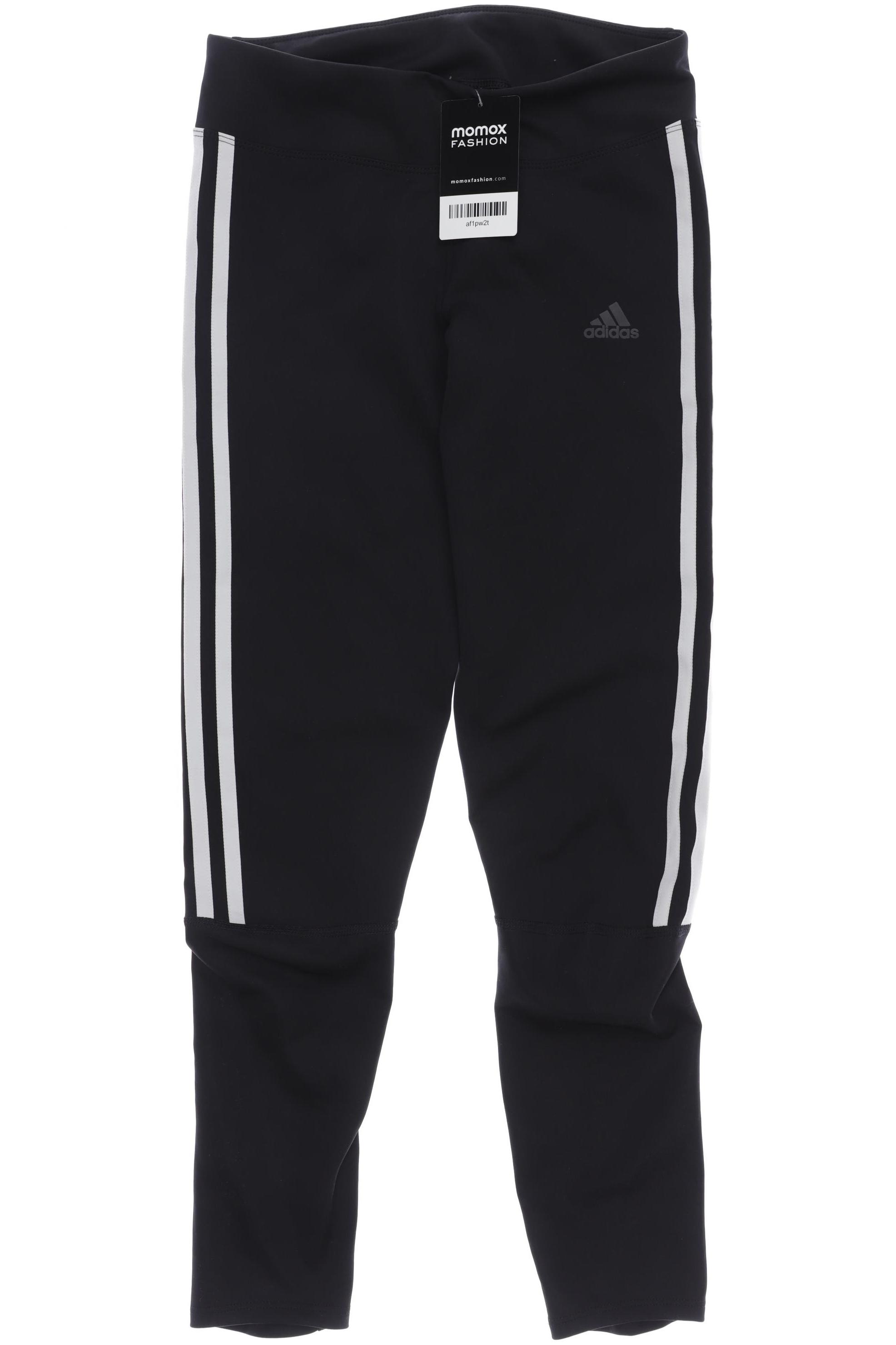 

adidas Damen Stoffhose, schwarz, Gr. 0